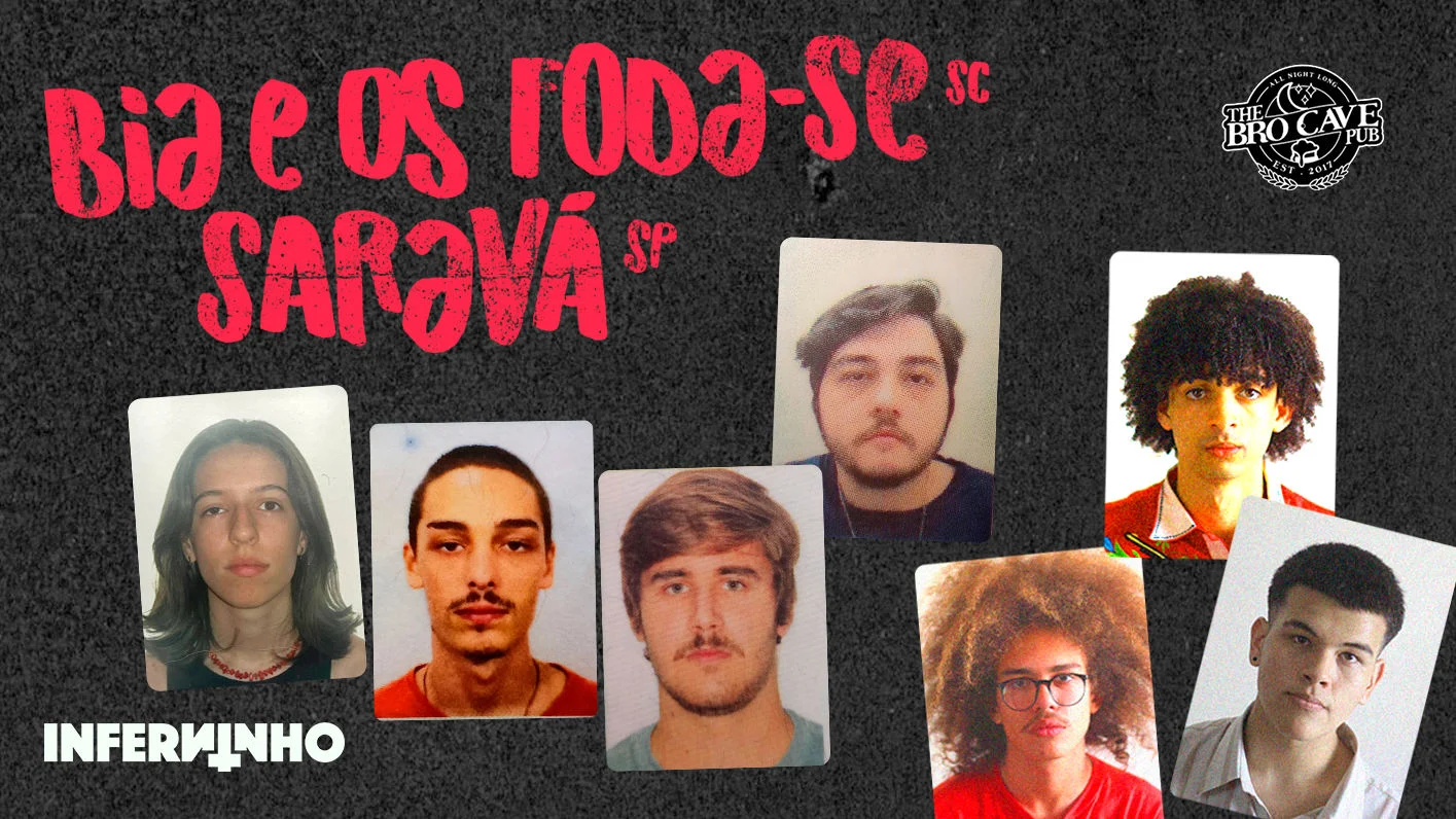 Bia E Os Foda-Se + Saravá (Sp) No Inferninho! Cover
