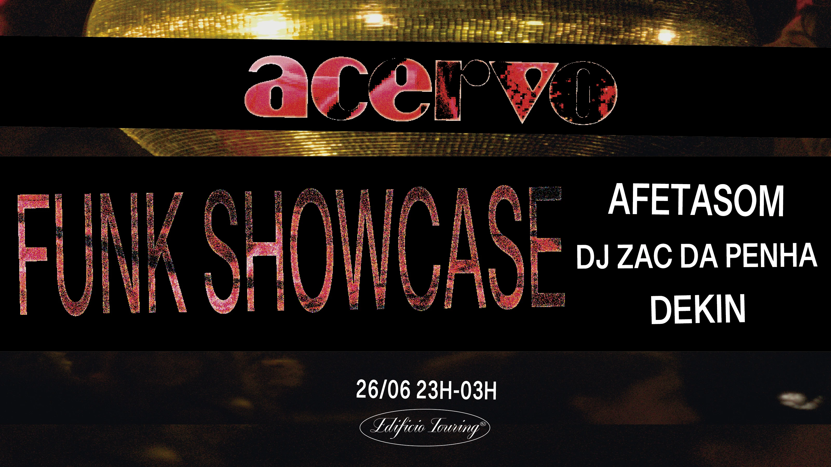 Acervo Apresenta: Funk Showcase Cover