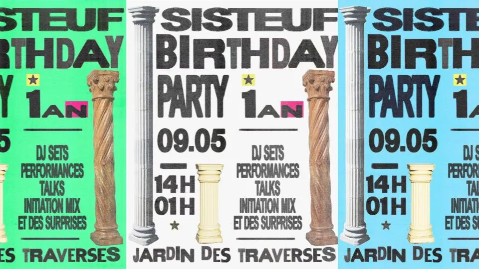Sisteuf Birthday Party Cover