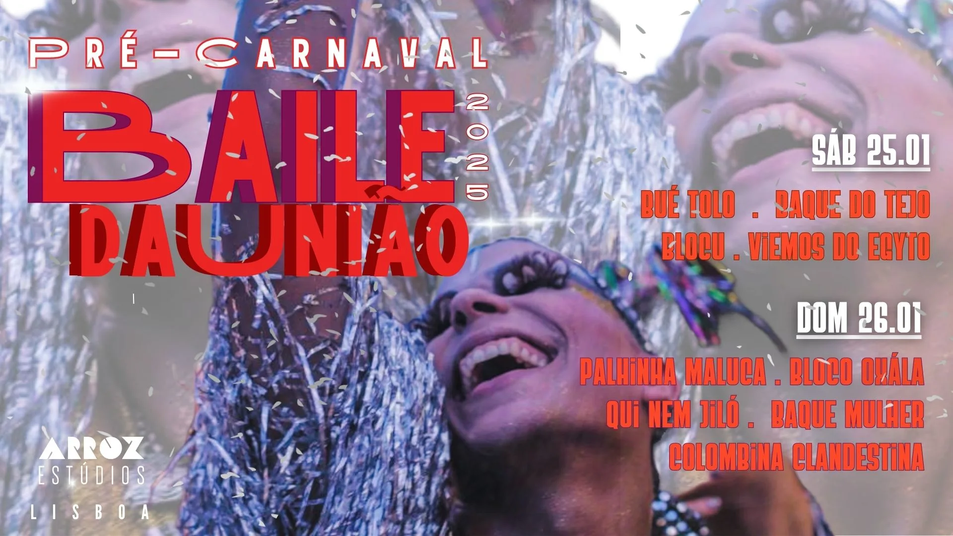Pré-Carnaval Da União Dos Blocos 2025 Cover