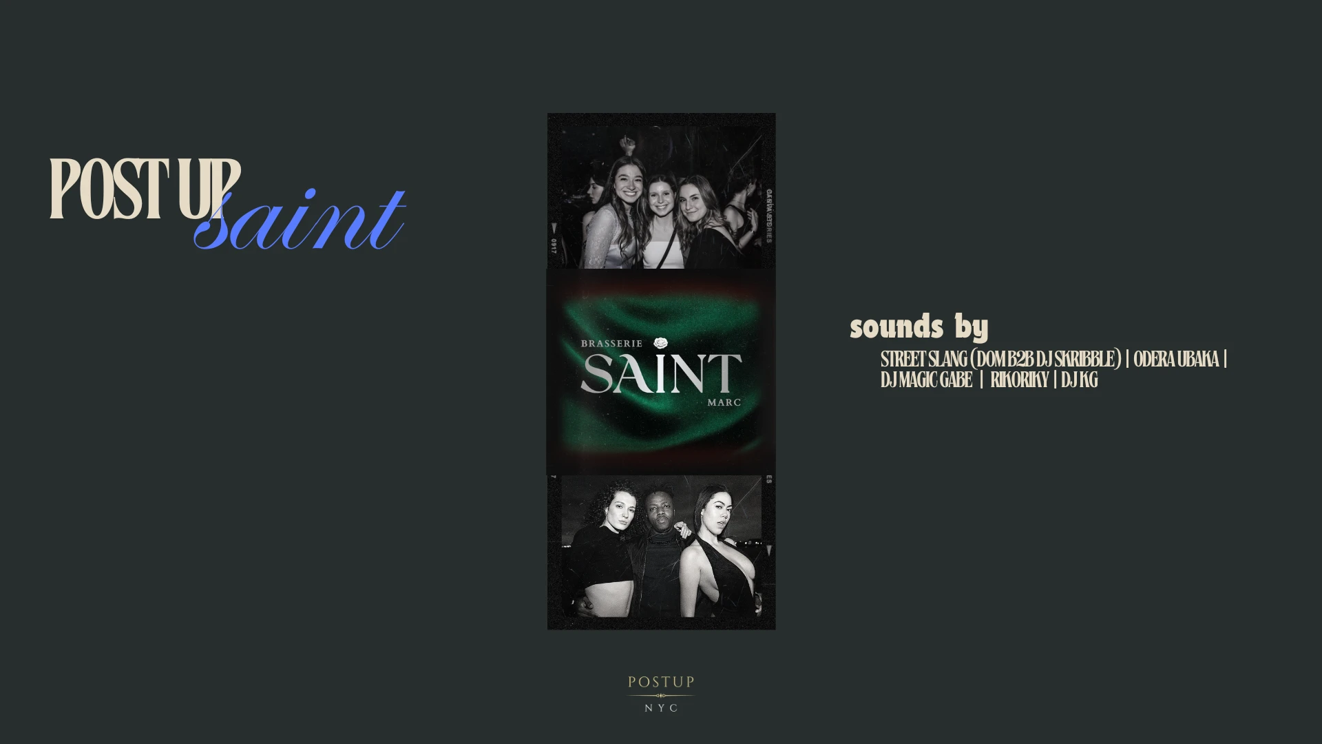 Post Up @ Saint Cover