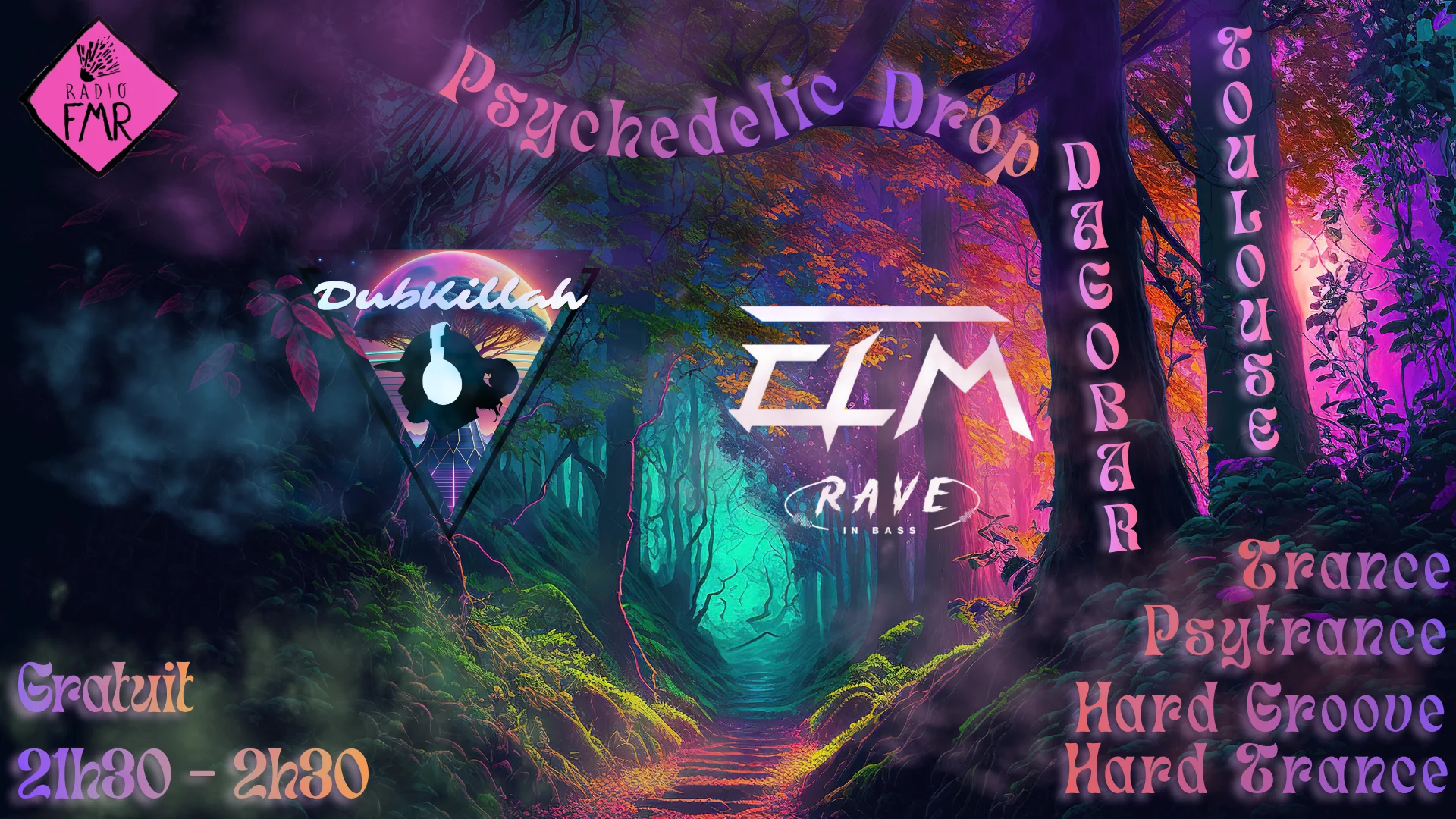 Psychedelic Drop Cover