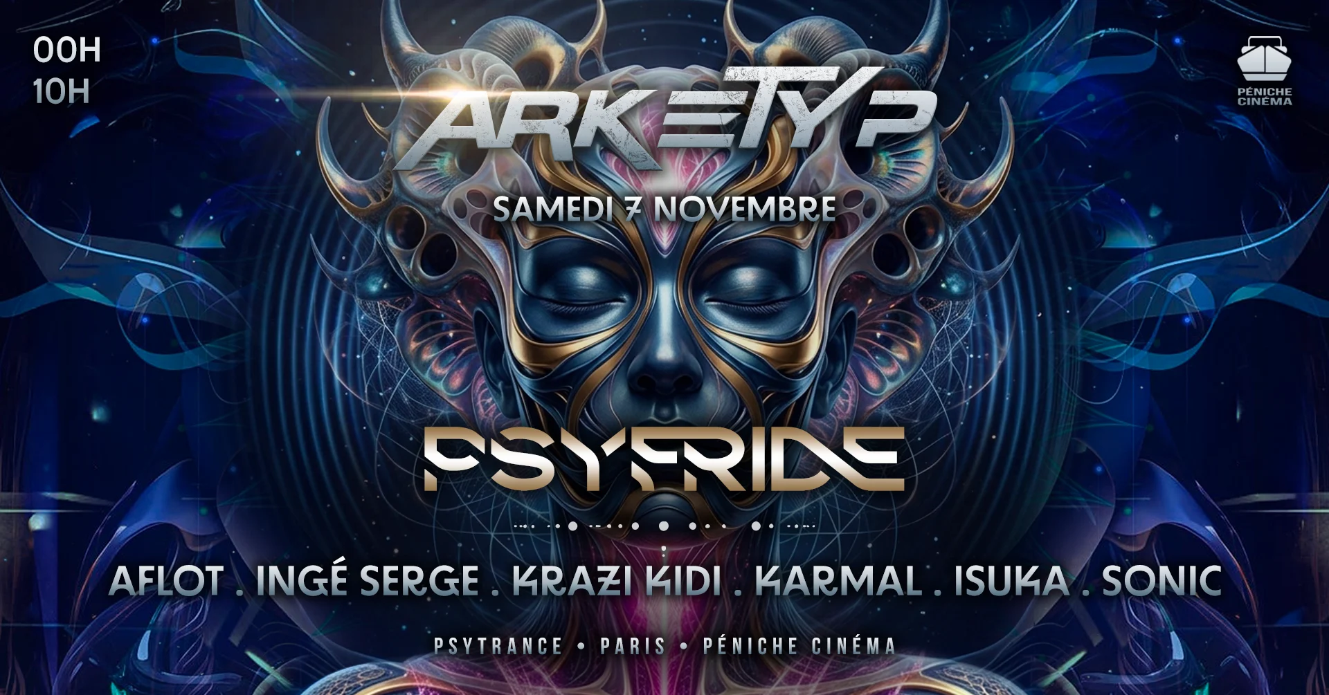 Arketyp: Psyfride + After [00h > 10h] Cover