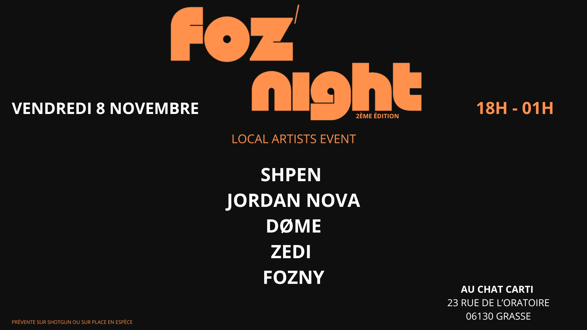 Foz'night - 2ème Édition Cover