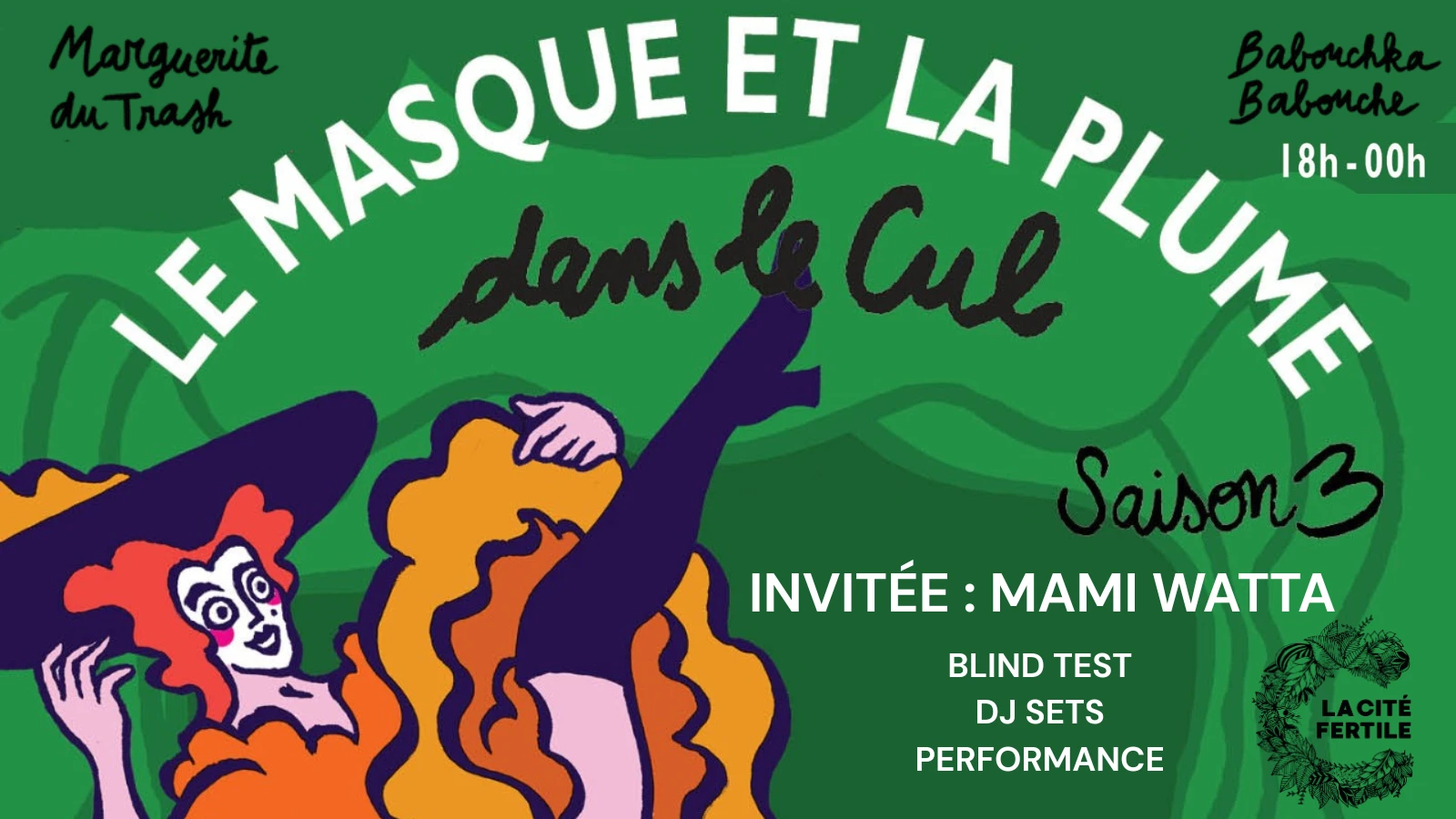 Mami Watta X Masque Et La Plume Dans Le Q À La Cité Fertile Cover