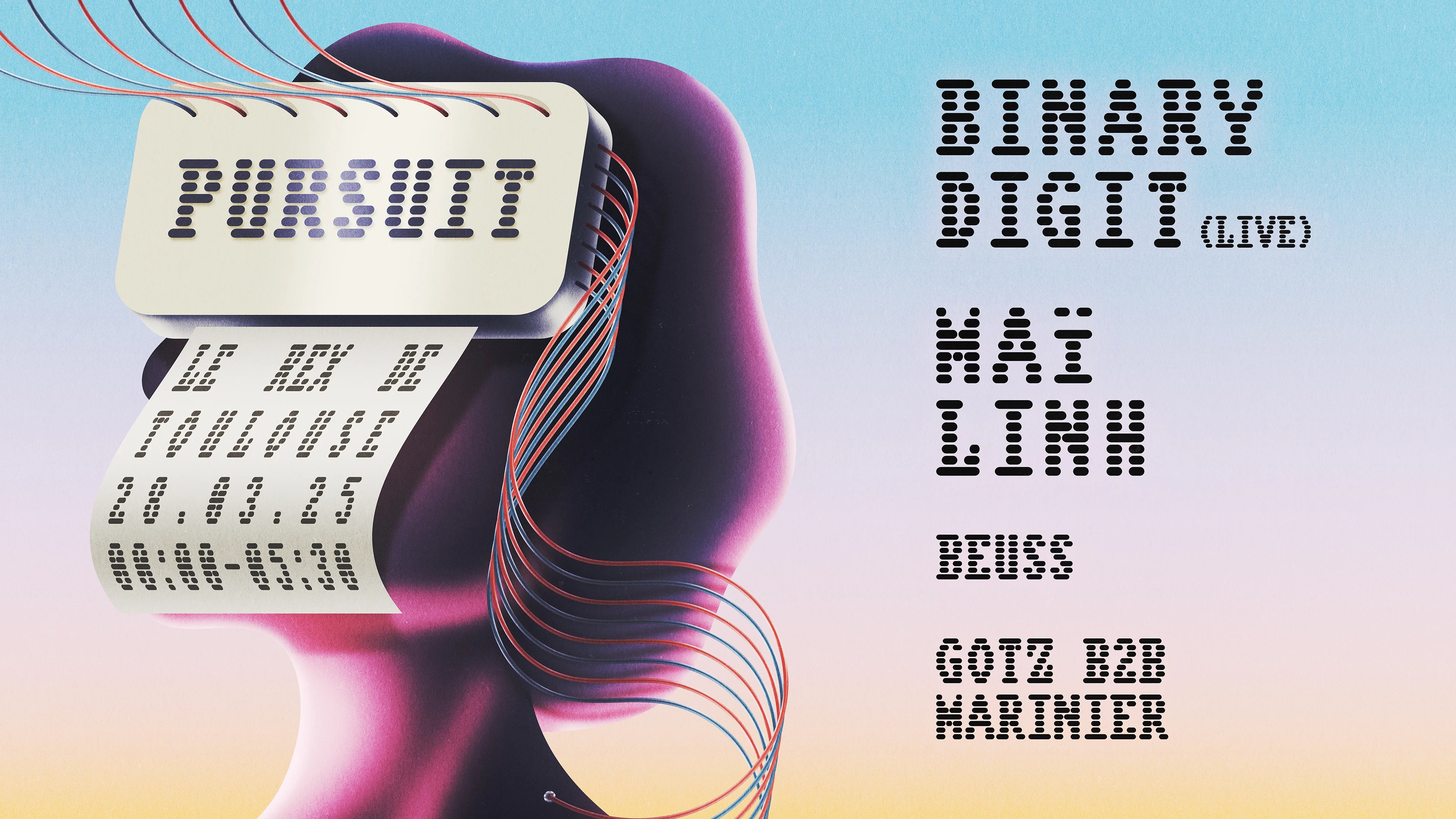 Pursuit #2 : 50cl W/ Binary Digit (Live) & Maï-Linh Cover