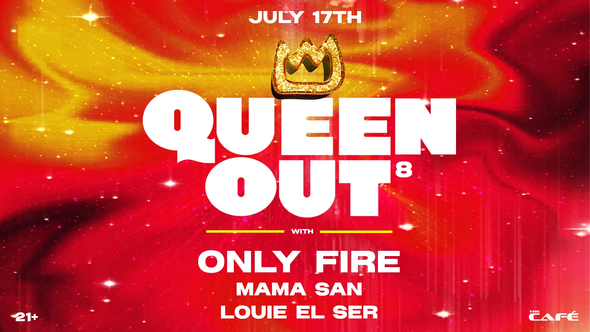 Queen Out 8 With Only Fire, Louie El Ser, & Mama San Cover