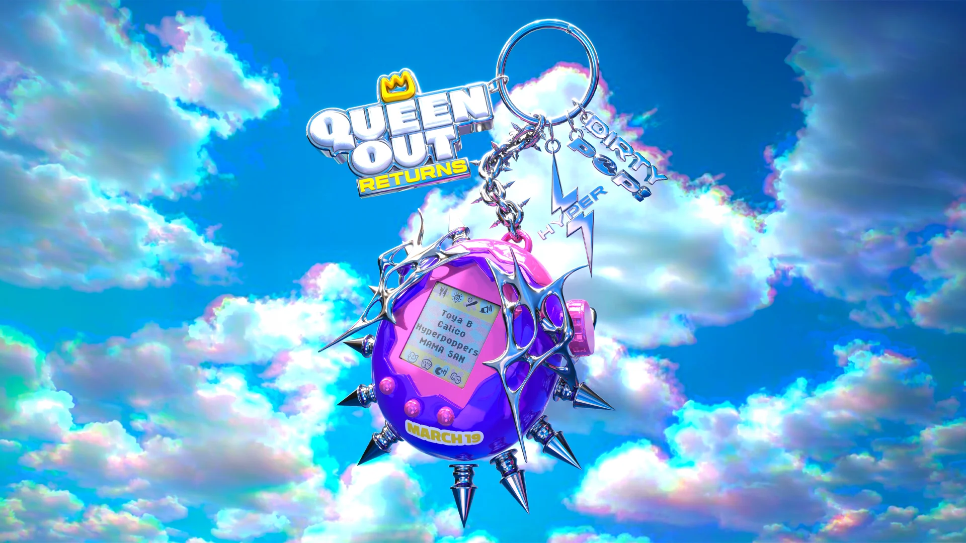 Queen Out Returns. Cover