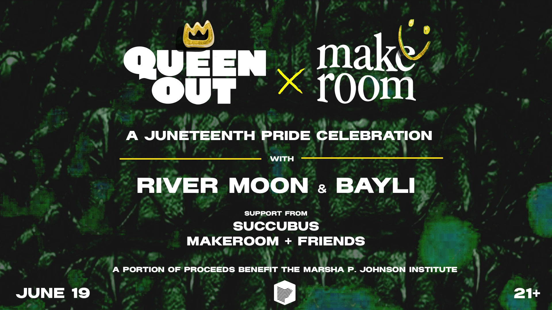 Queen Out X Makeroom Juneteenth Pride Cover