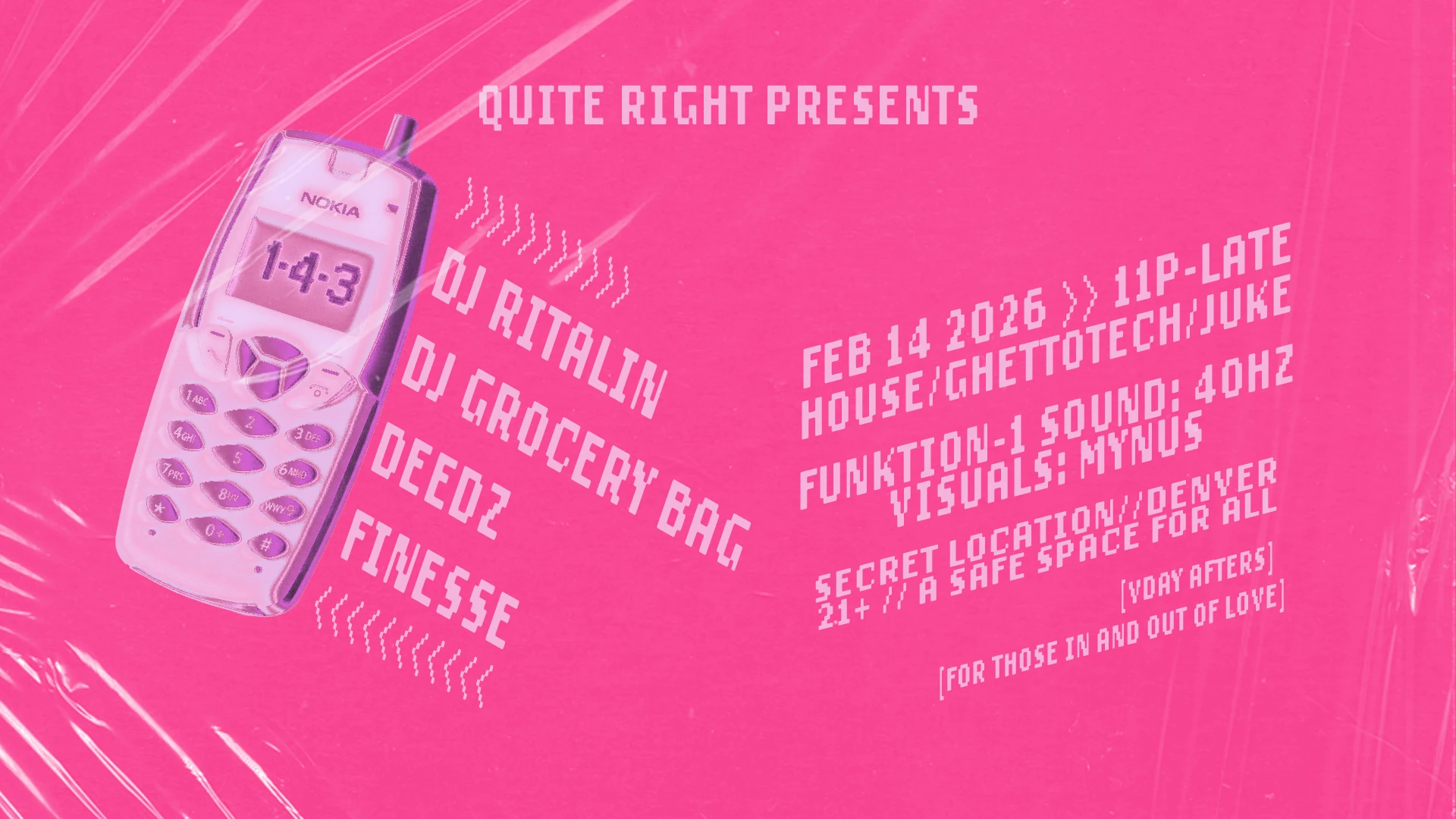 1-4-3 [Vday Late Night] Cover