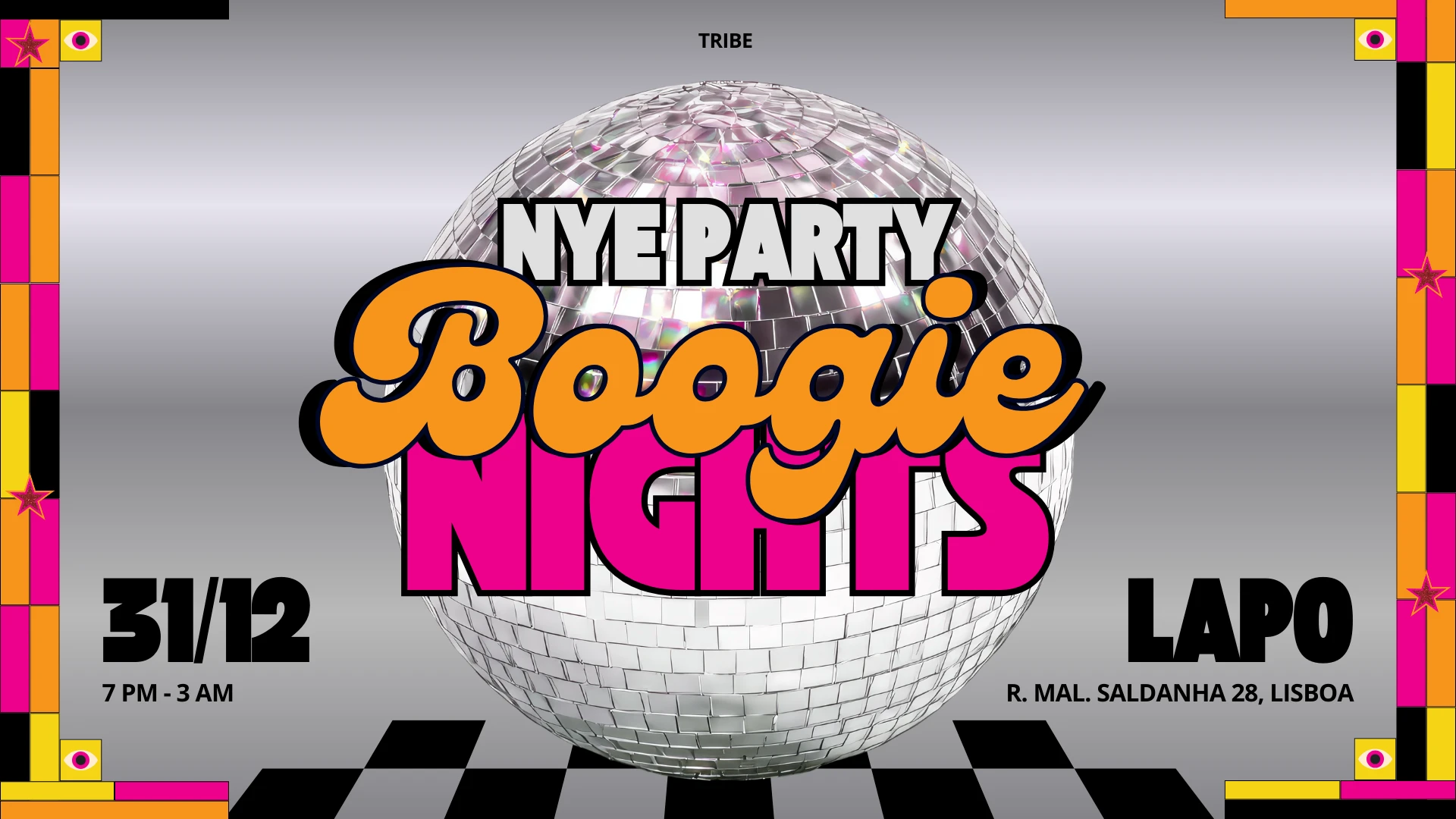 Boogie Nights ~ New Year Party Cover
