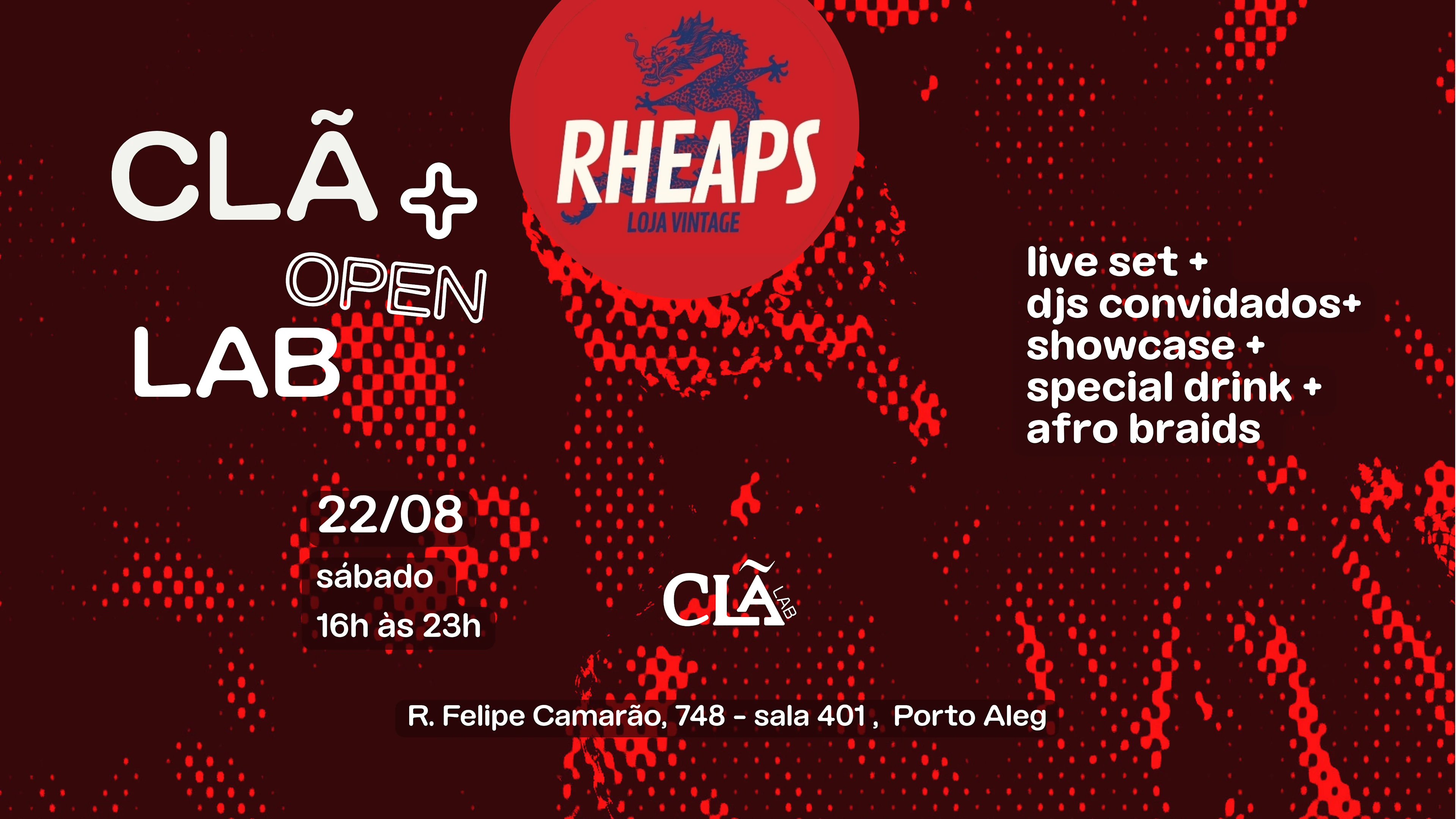 Clã + Rheaps - Open Lab Cover