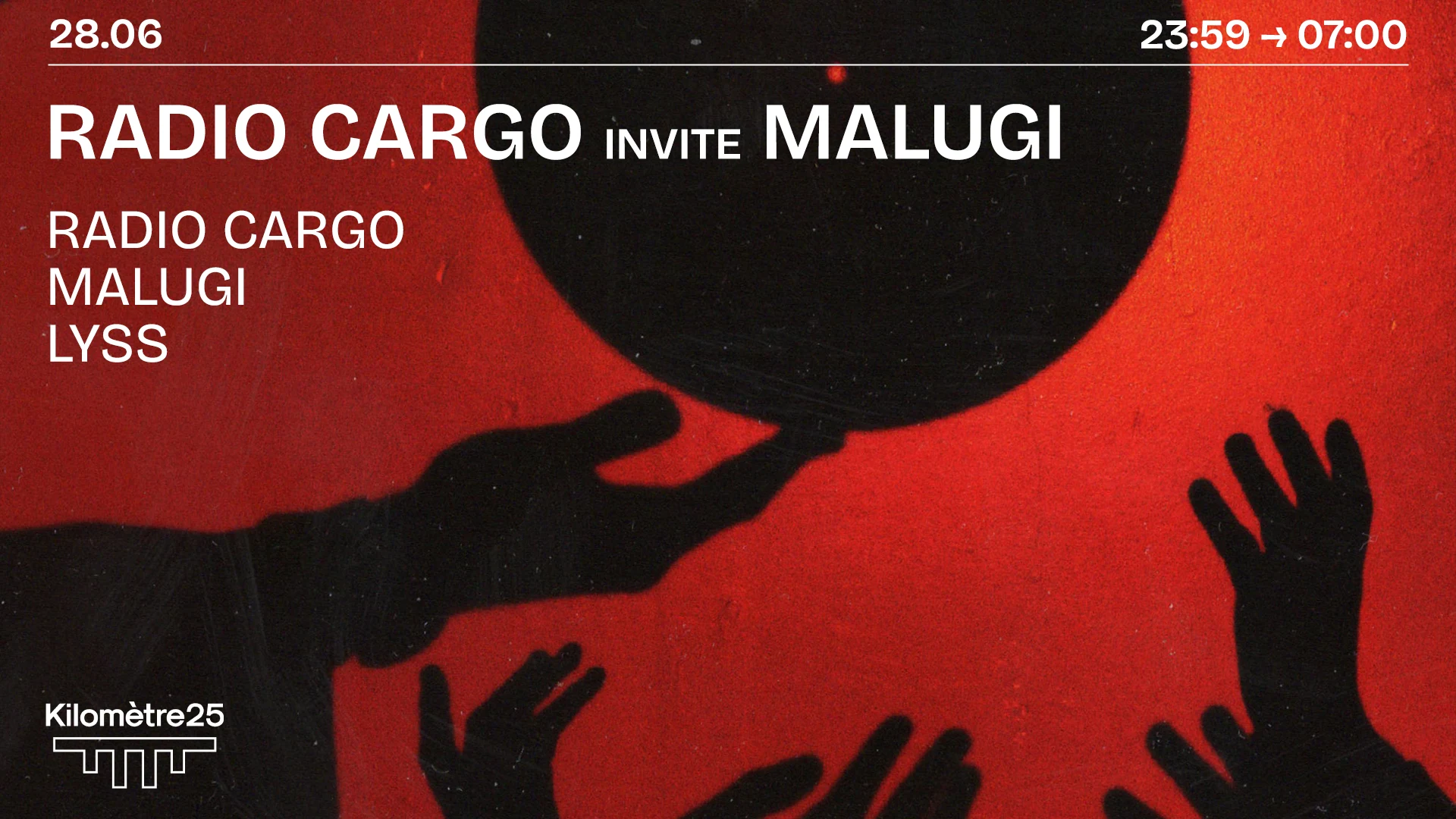 Radio Cargo X Kilometre25 : Malugi, Lyss & Rc Cover