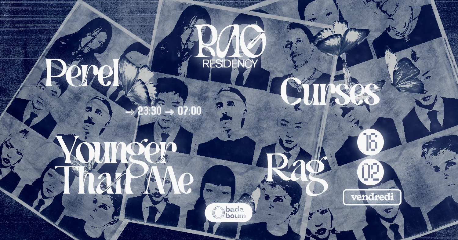 Club — Rag Residency W/ Perel (+) Curses (+) Younger Than Me Cover