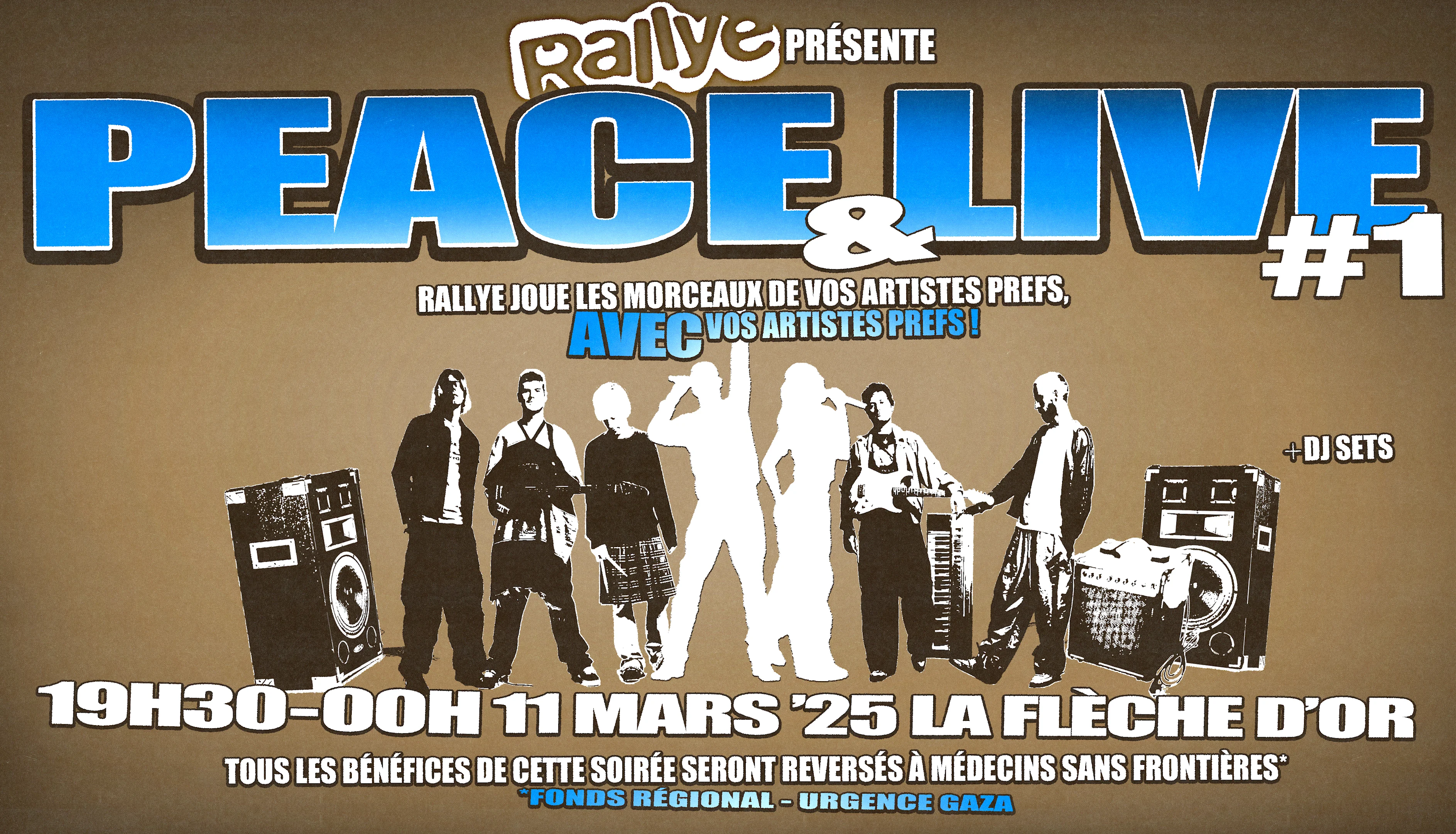 Peace And Live #1 X Rallye Cover