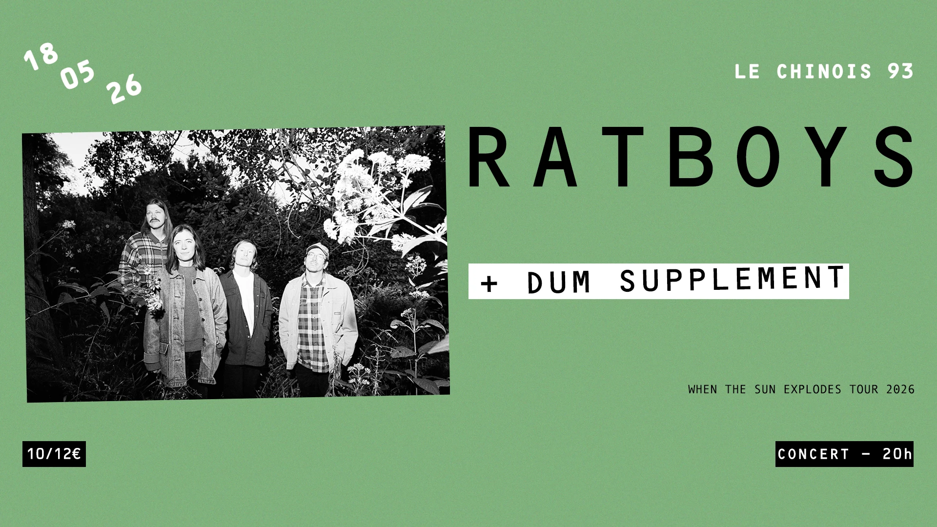 Ratboys (Us) + Dum Supplement Cover
