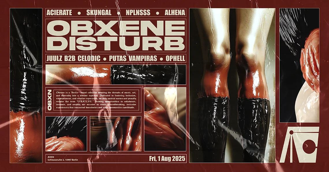 Obxene X Disturb Cover