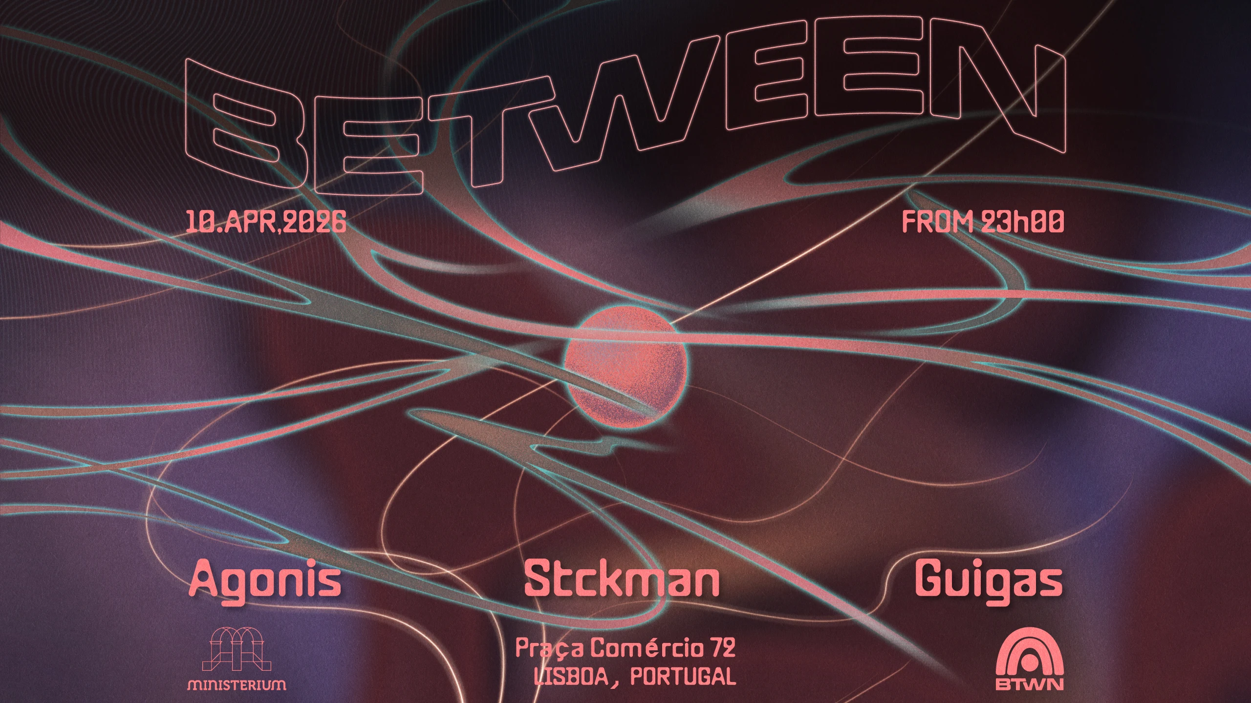 Between Showcase @ Ministerium Club Agonis, Stckman & Guigas Cover