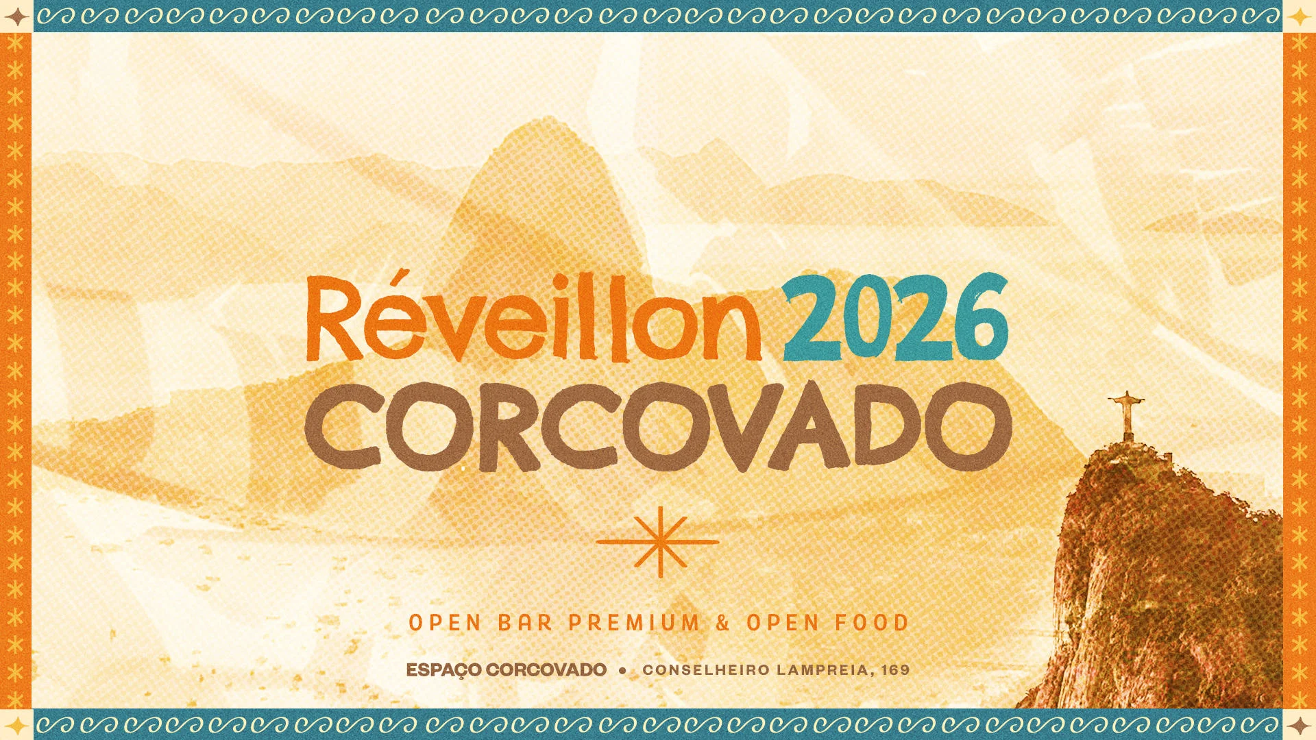 Réveillon Do Corcovado 2026 • All Inclusive Premium & Shows Cover