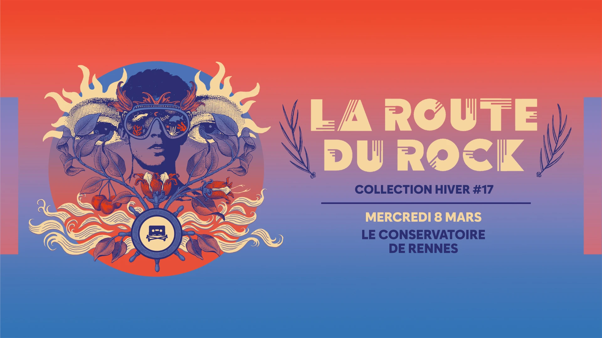 La Route Du Rock Hiver 2023 - Le Conservatoire De Rennes Cover