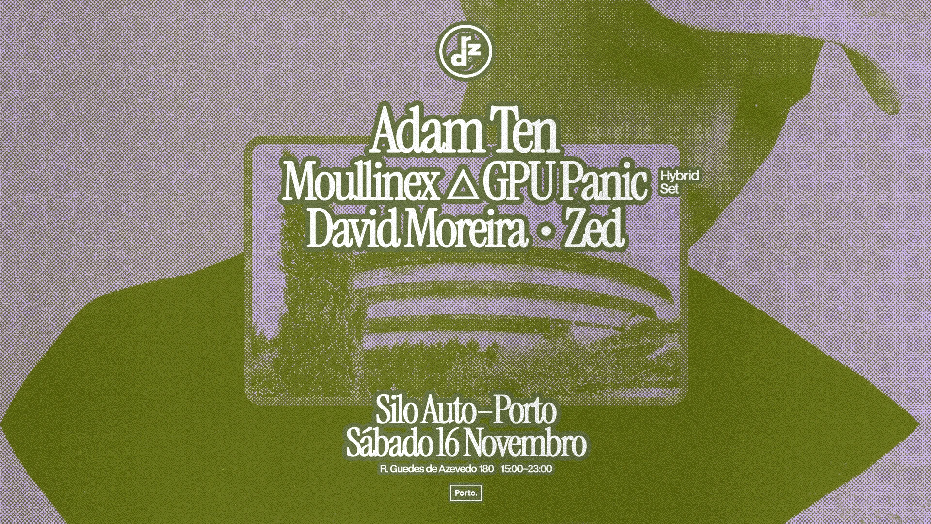Rdz Presents Adam Ten At Silo Auto, Porto Cover