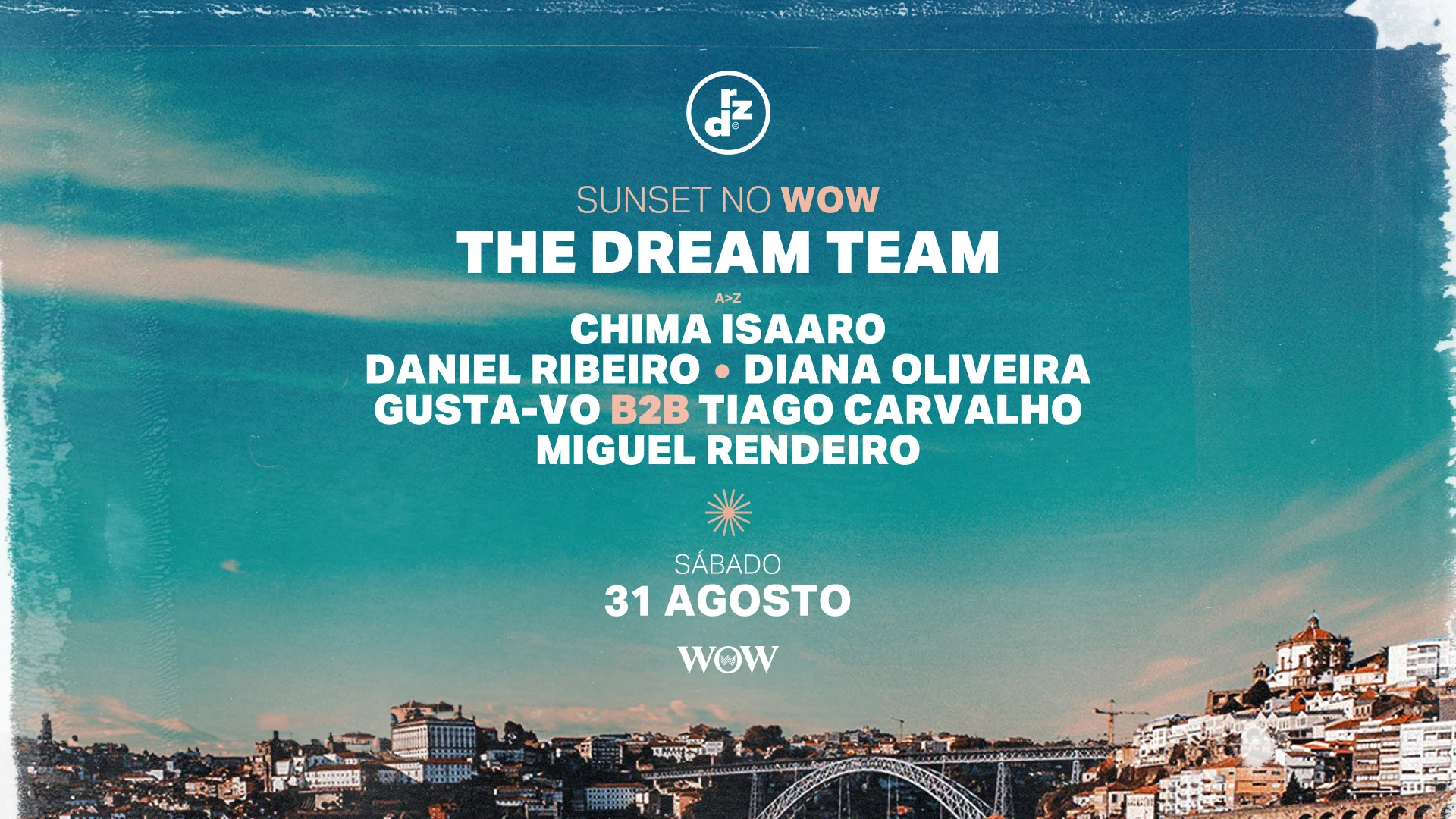 Sunset At Wow - The Dream Team Cover