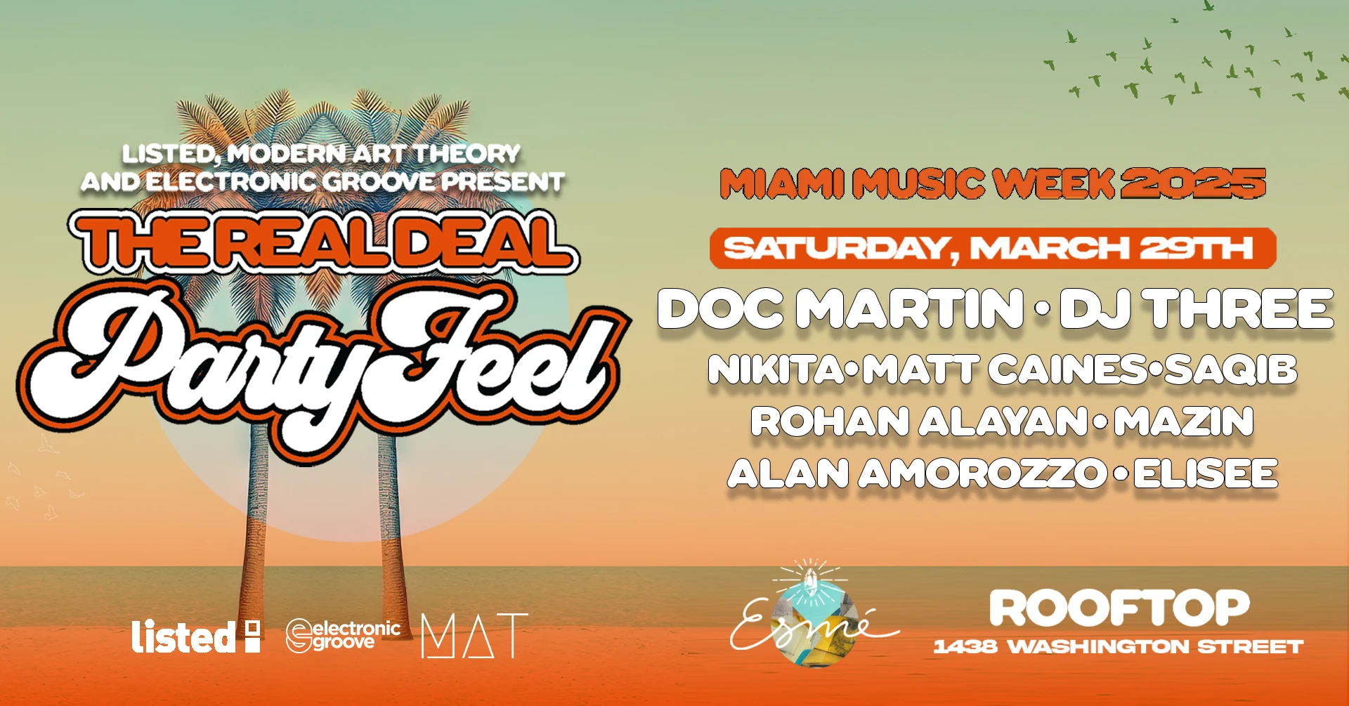 The Real Deal Party Feel: Ft. Doc Martin, Dj Three + More! Cover