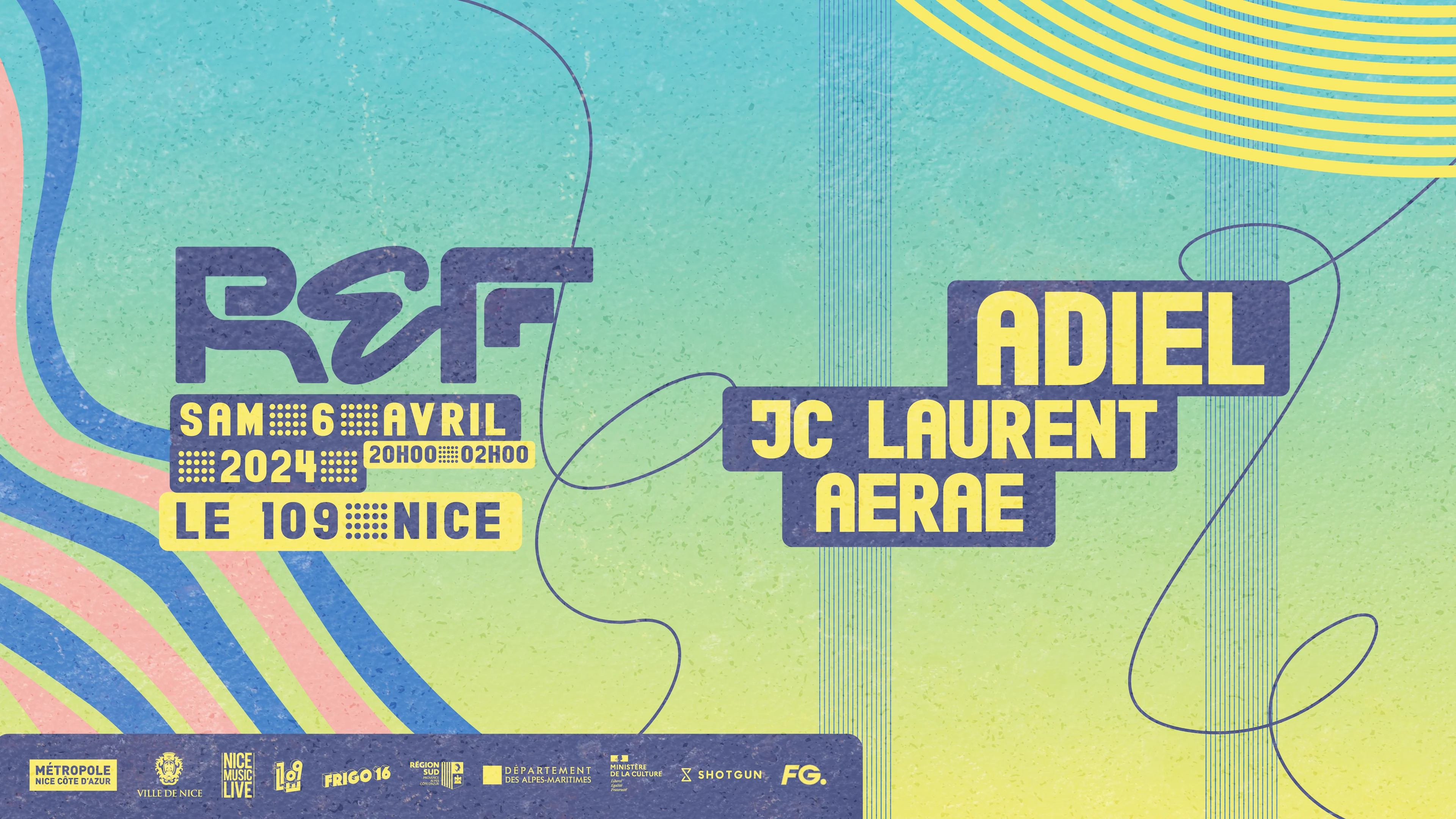 Ref Presents • Samedi 06 Avril • Grande Halle - Le 109 Cover