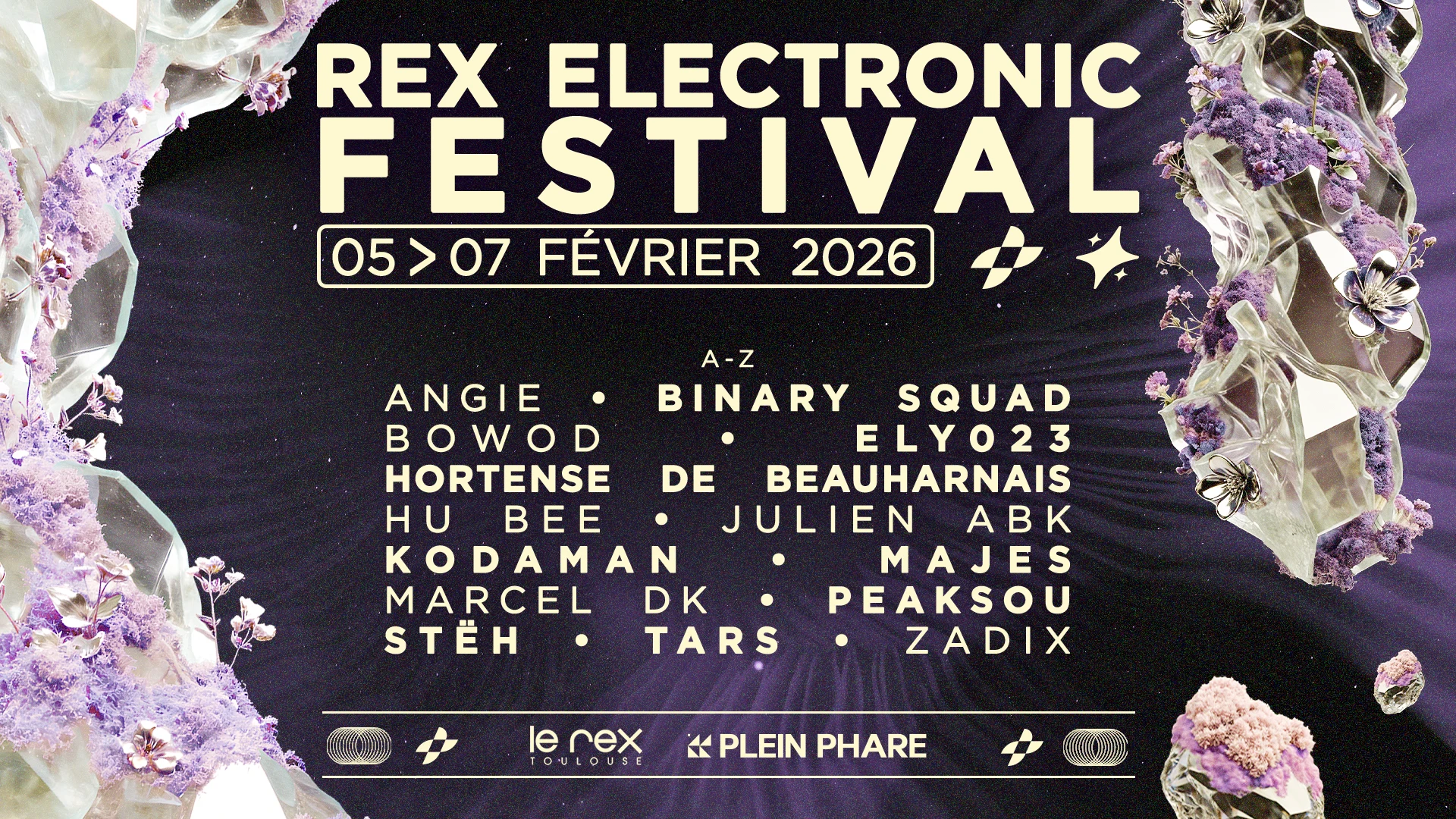 Rex Electronic Festival 2026 Cover