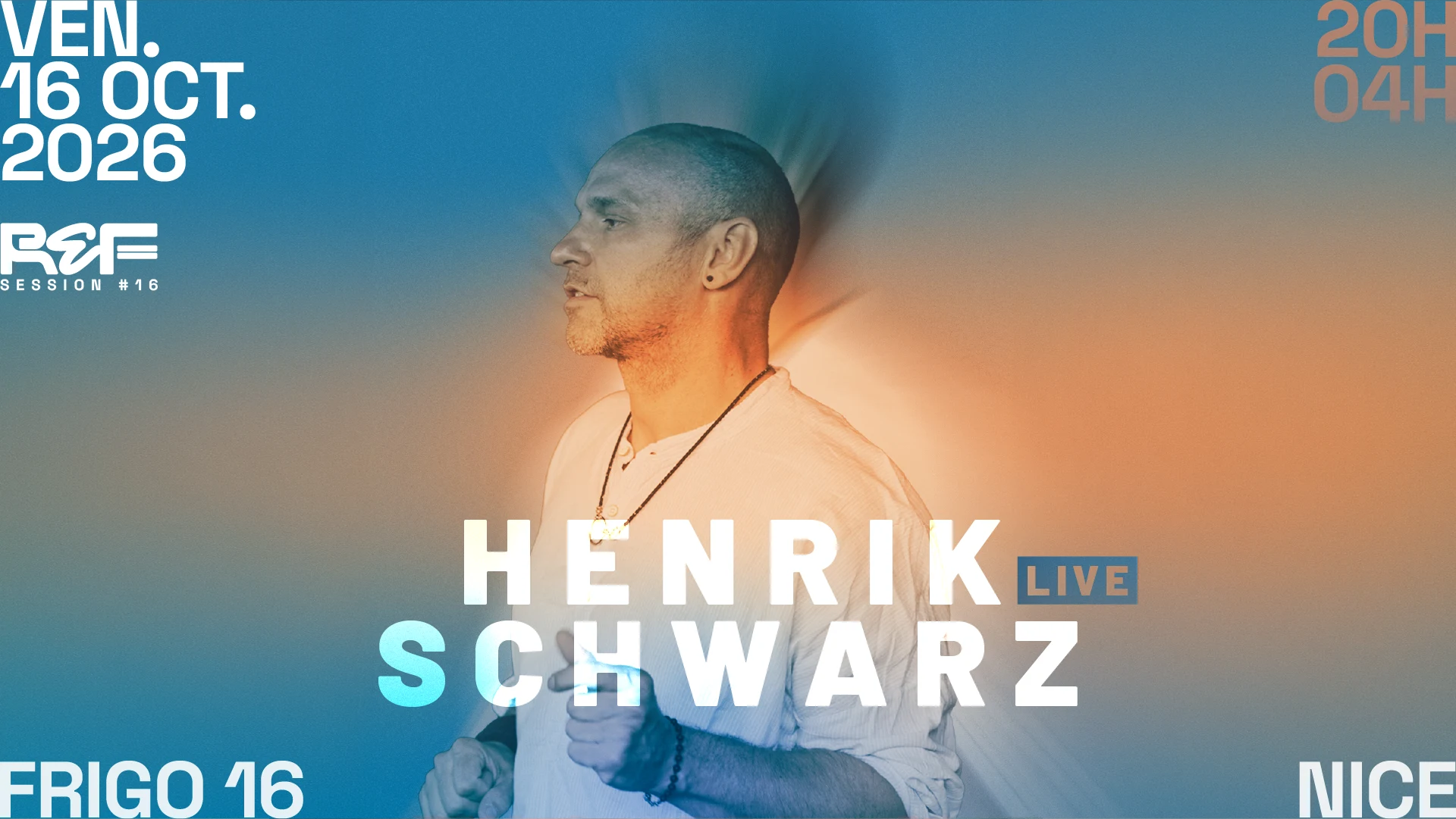 Ref Session #16 Henrik Schwarz @ Frigo 16 Cover