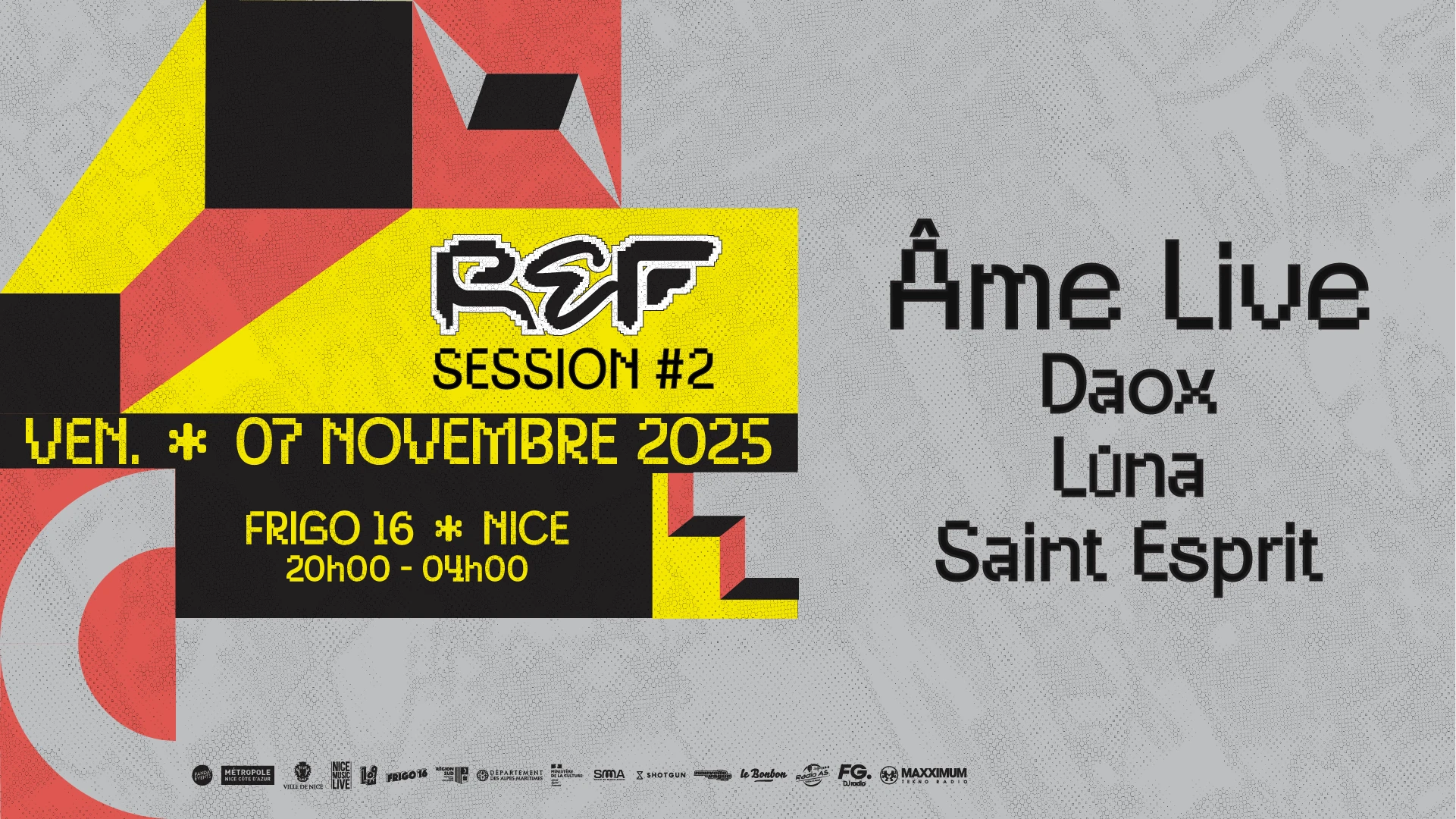 Ref Session #2 / Âme Live / Ven. 07 Novembre Cover