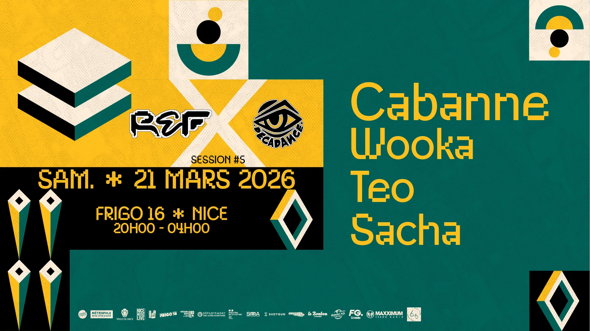 Ref Session #5 / Decadance / Sam. 21 Mars 2026 Cover