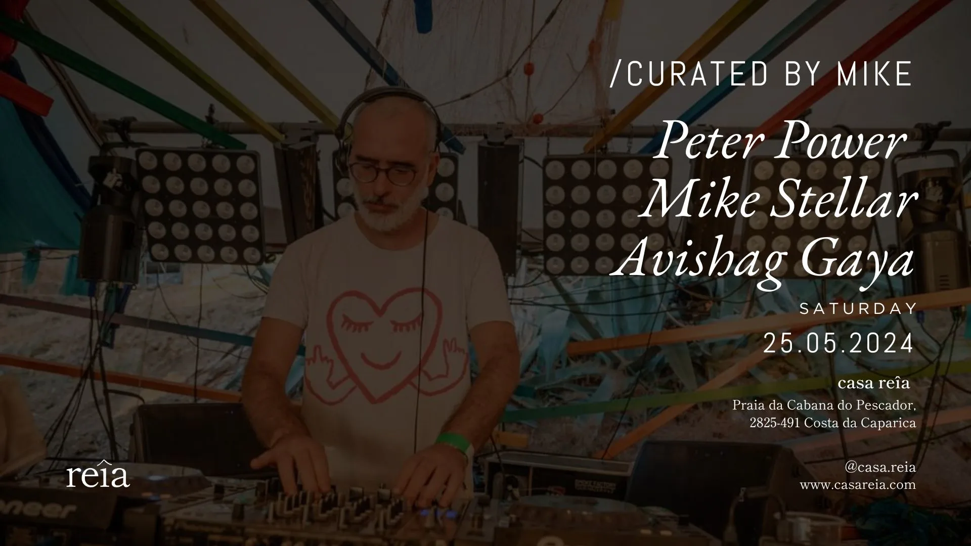 Curated By Mike: Peter Power, Mike Stellar & Avishag Gaya Cover