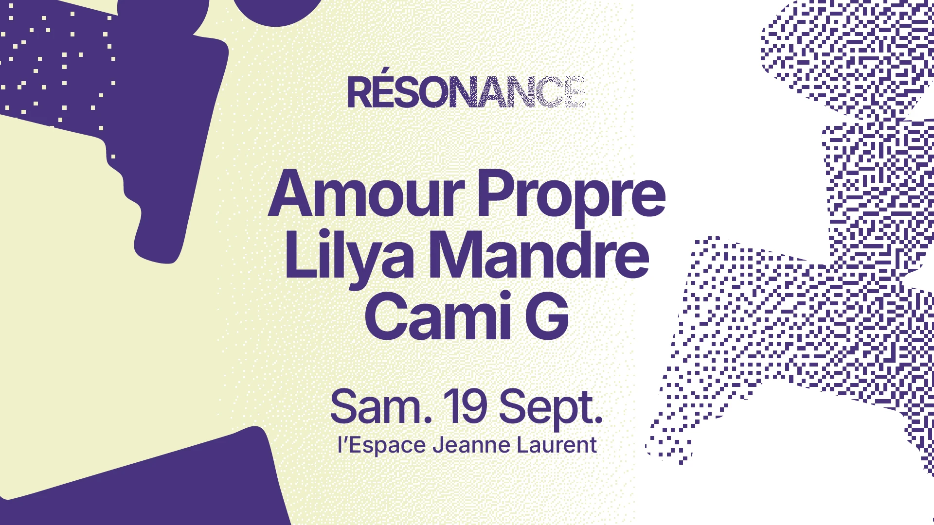 Resonance • Amour Propre & Lilya Mandre • Jeanne Laurent Cover