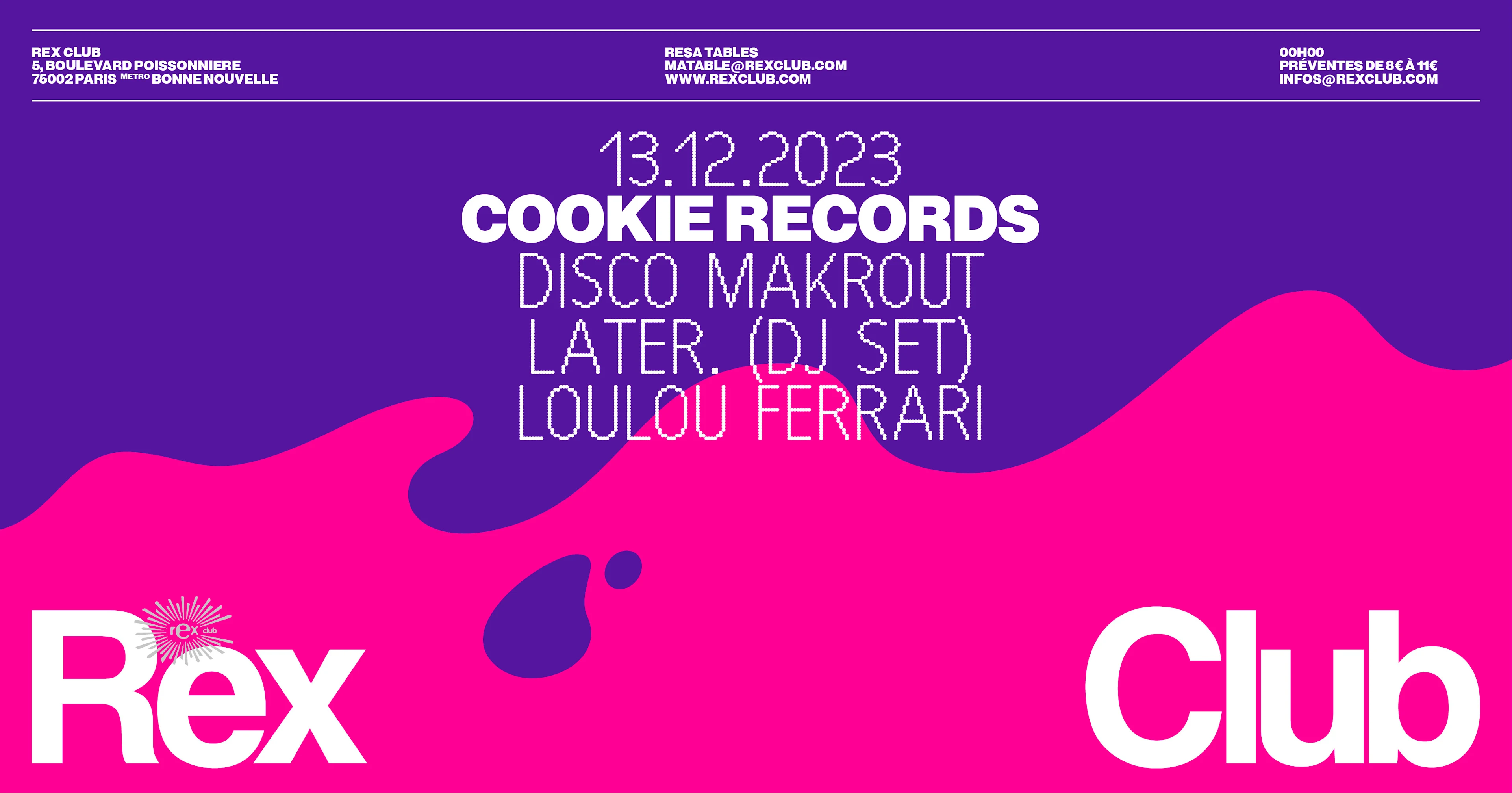 Cookie Records: Disco Makrout, Later. (Djset) Loulou Ferrari Cover