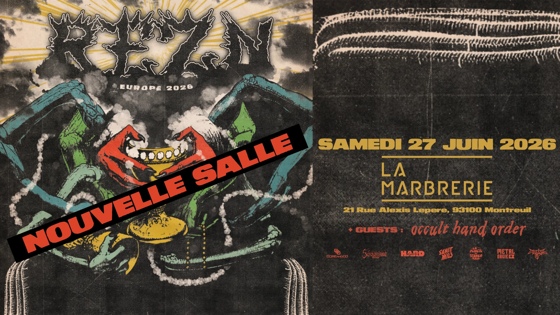 Rezn (Nouvelle Salle : La Marbrerie) Cover