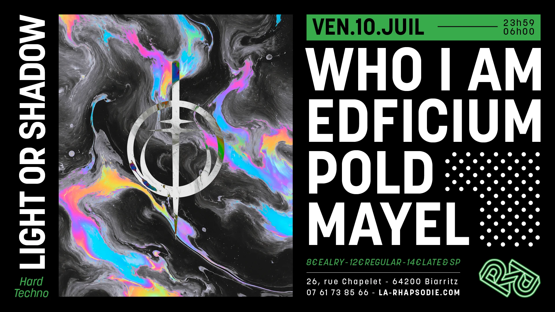 Light Or Shadow : Edficium • Pold • Mayel • Who I Am Cover