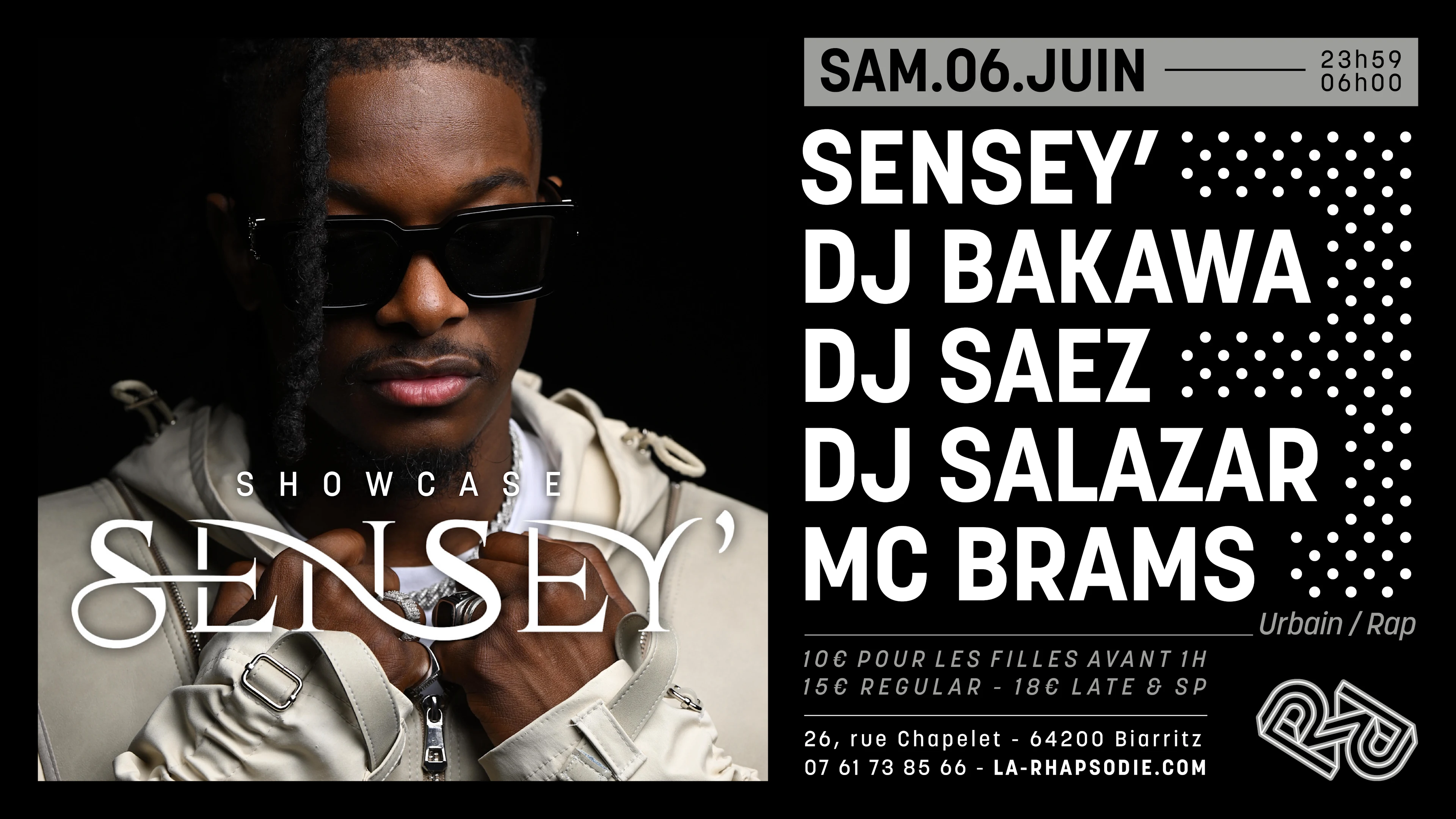 Showcase : Sensey' // Dj Bakawa • Dj Saez • Dj Salazar Cover
