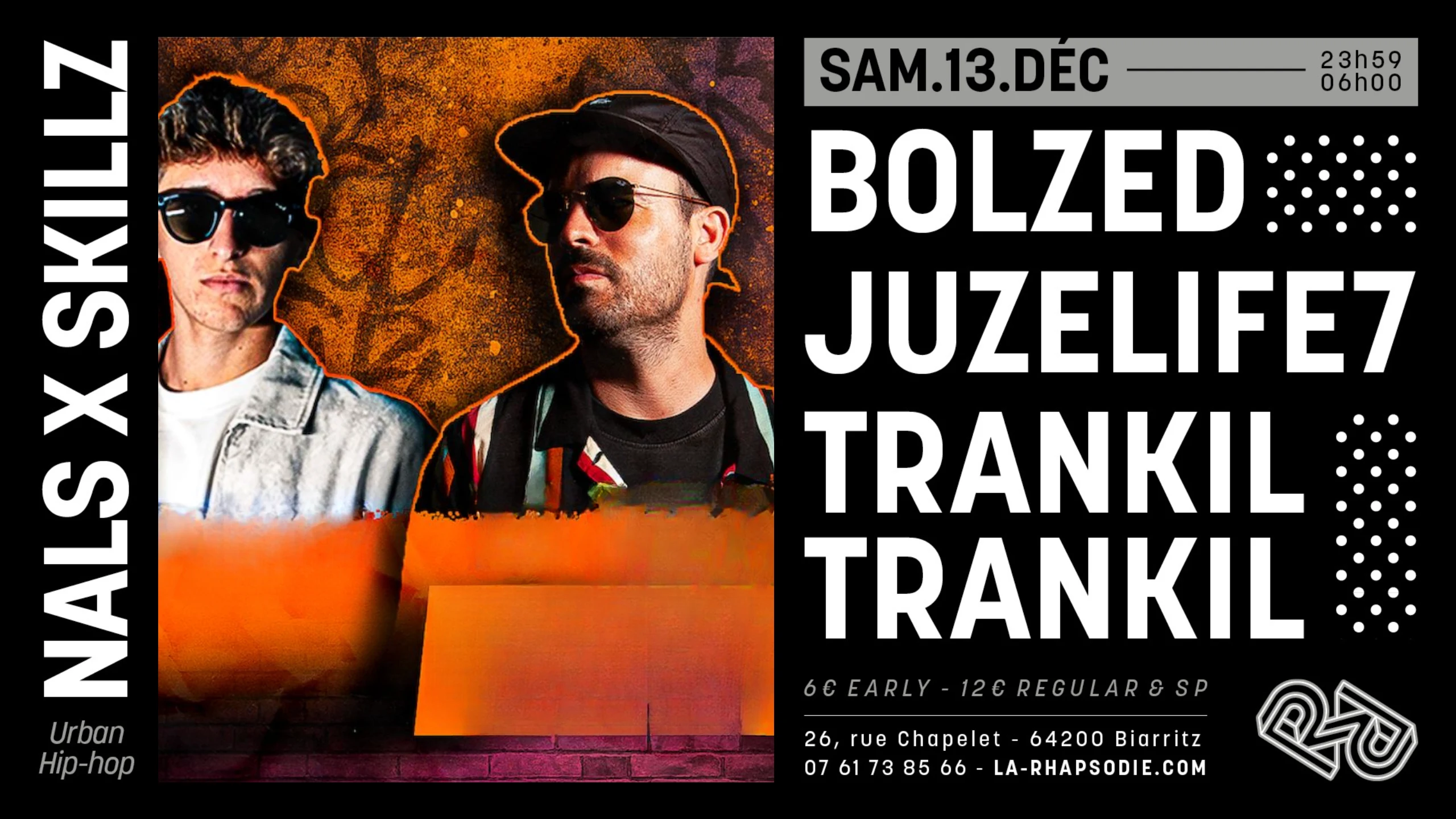 Nals X Skillz • Showcase Bolzed • Juzelife7 • Trankiltrankil Cover