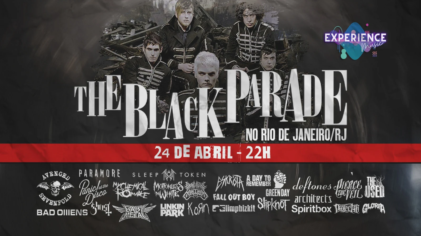 The Black Parade | Rio De Janeiro/Rj | Experience Music Cover