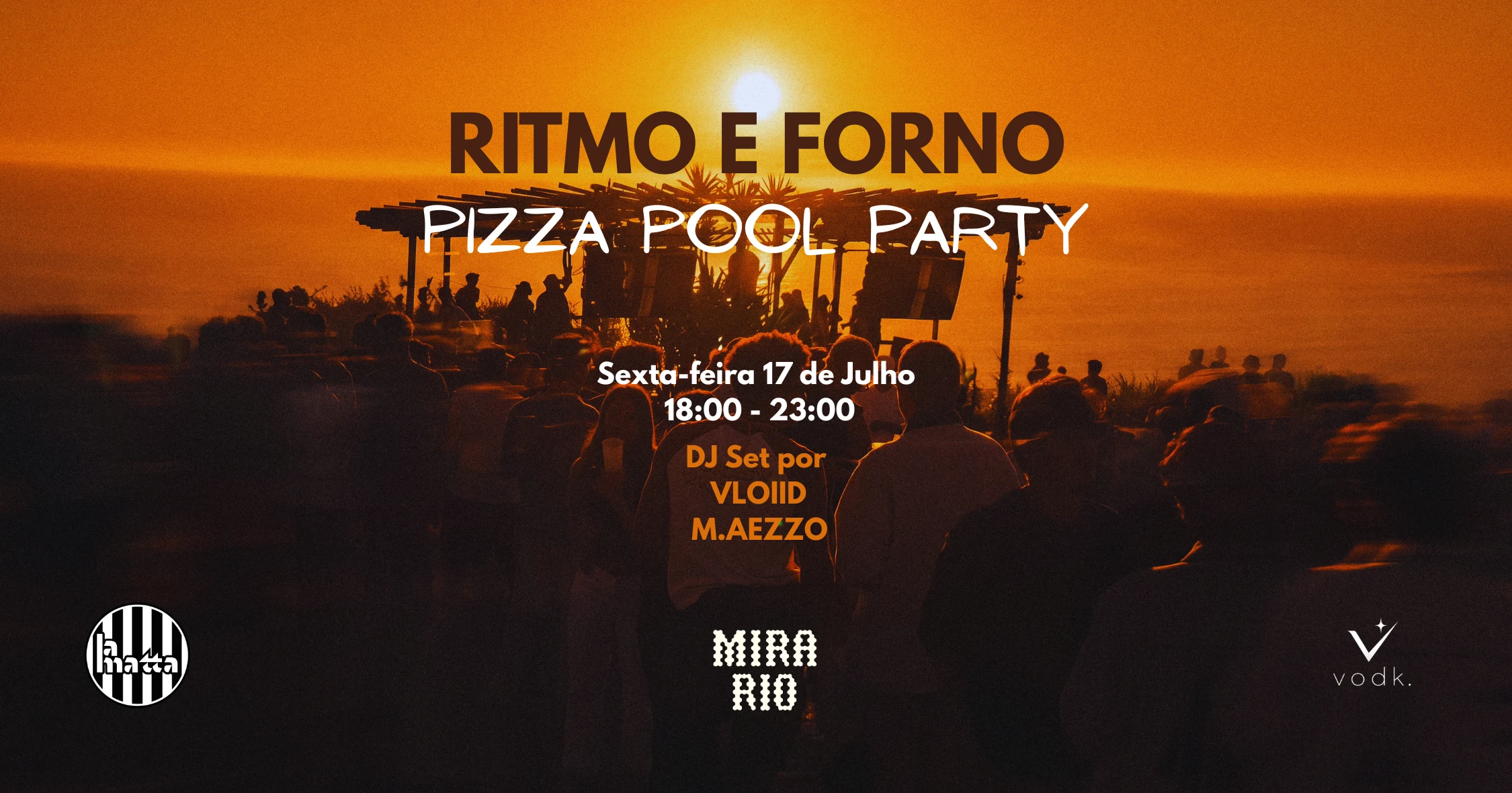 Ritmo E Forno - Pizza Pool Party Cover