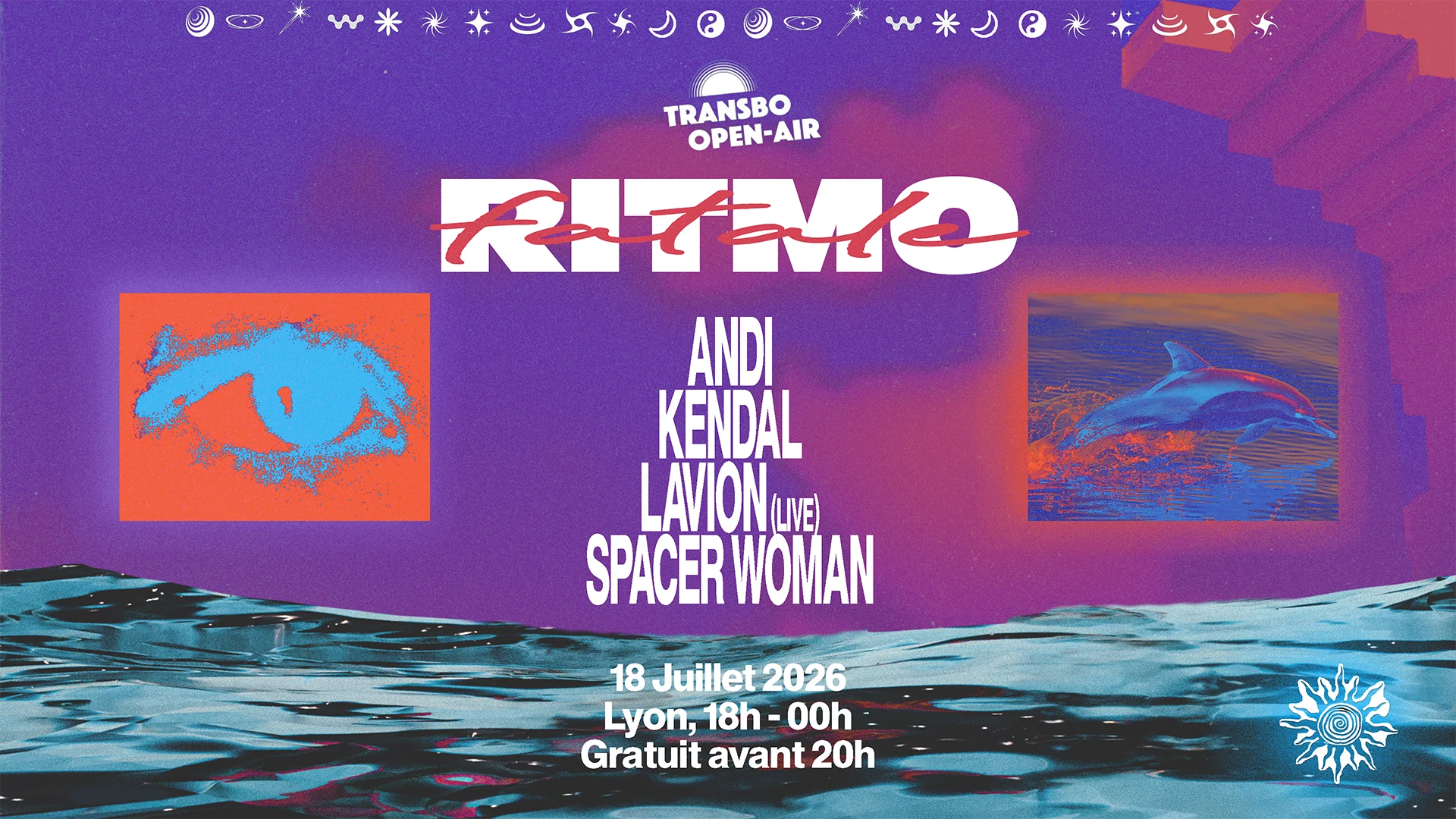 Ritmo Fatale Open-Air : Kendal, Andi, Lavion, Spacer Woman Cover