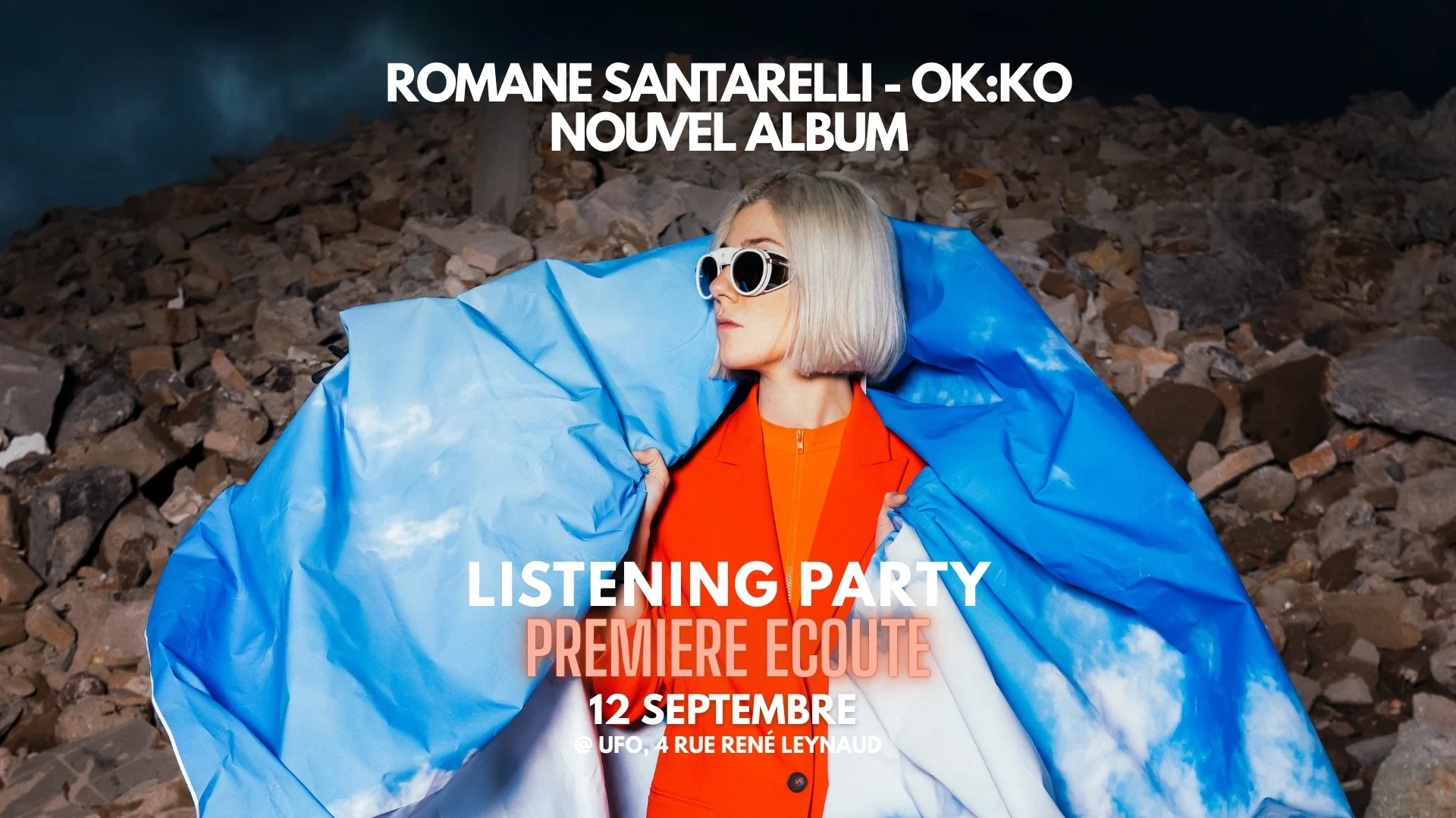 Romane Santarelli - Ok:Ko / Nouvel Album - Listening Party Cover