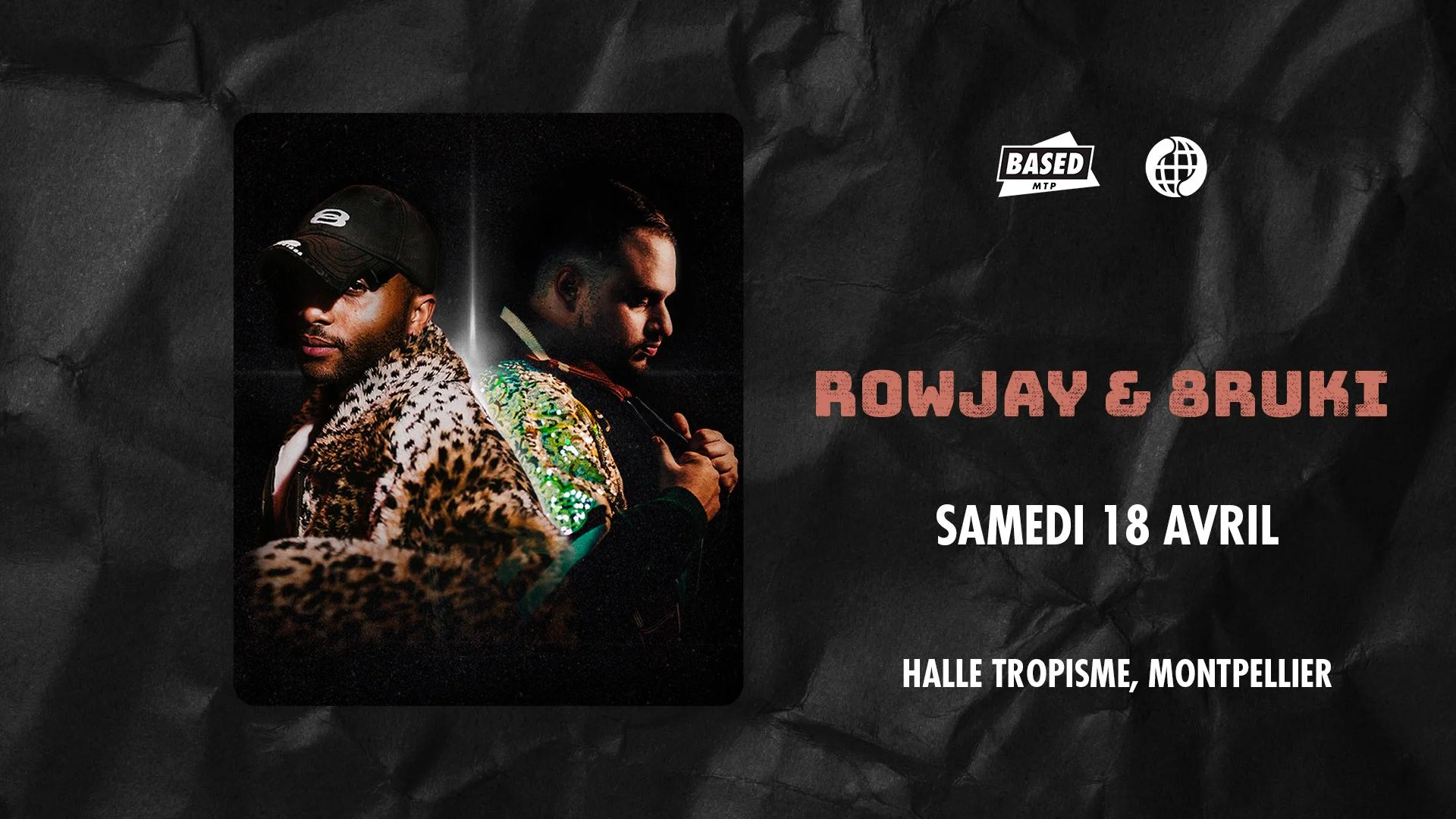 Rowjay & 8ruki @ Montpellier Cover