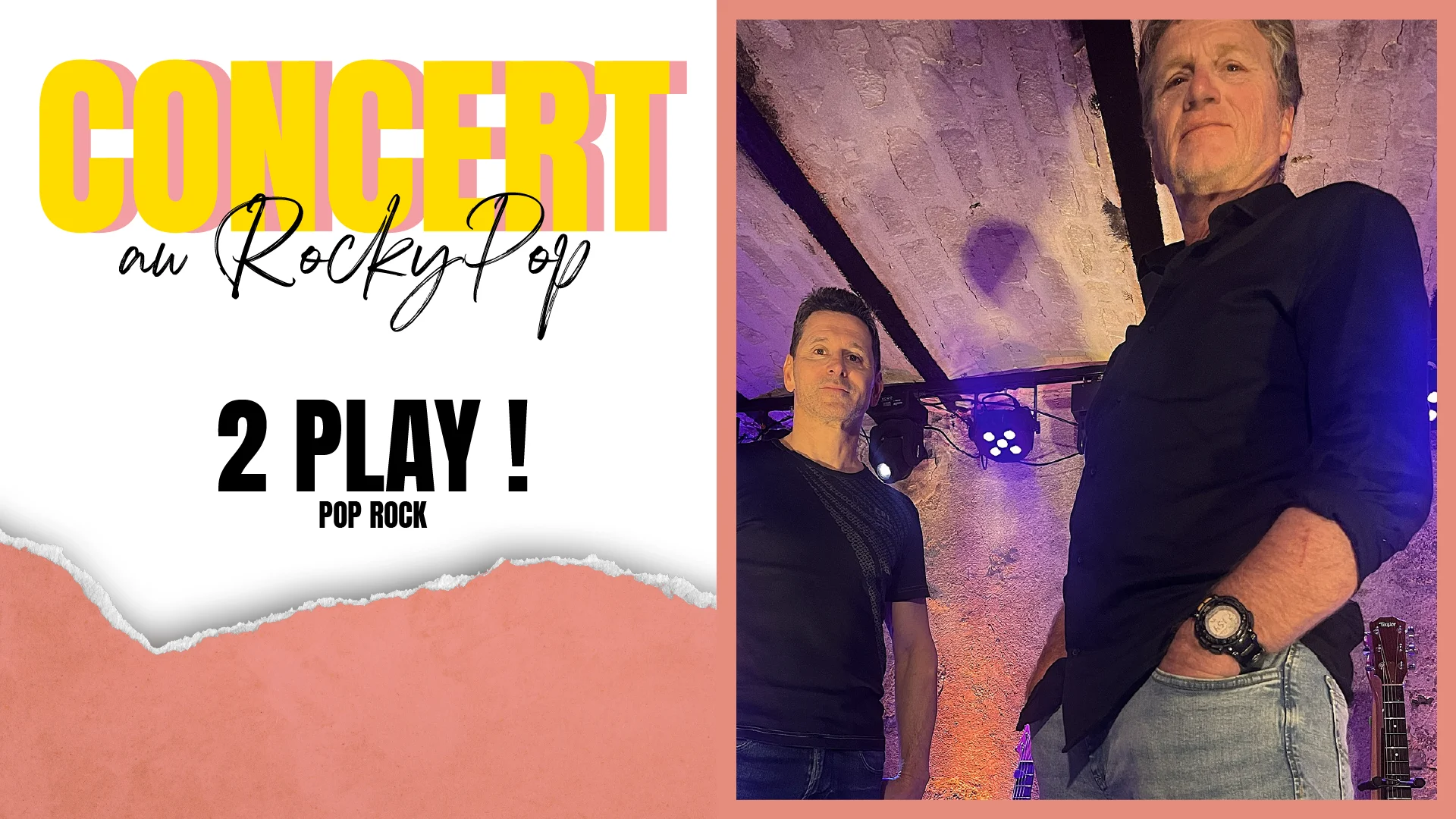 2 Play ! | Rockypop Grenoble Cover