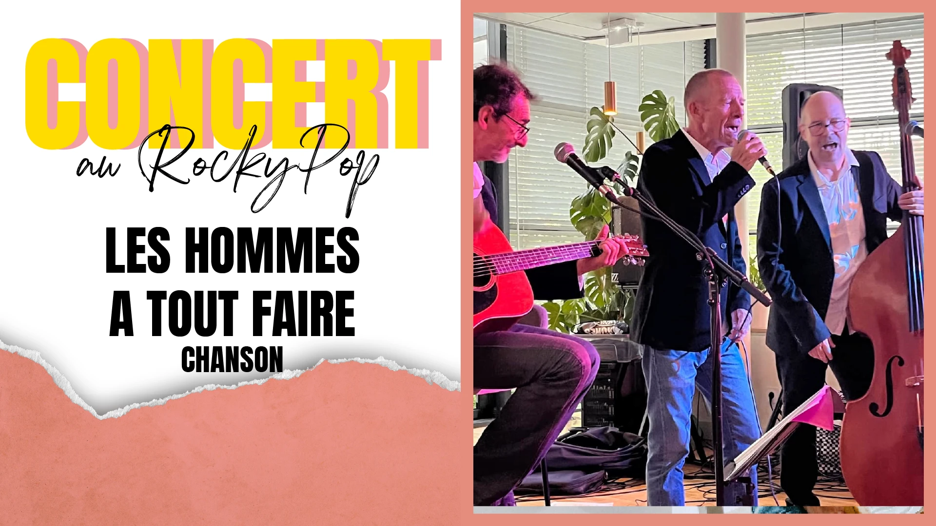 Les Hommes A Tout Faire | Rockypop Grenoble Cover
