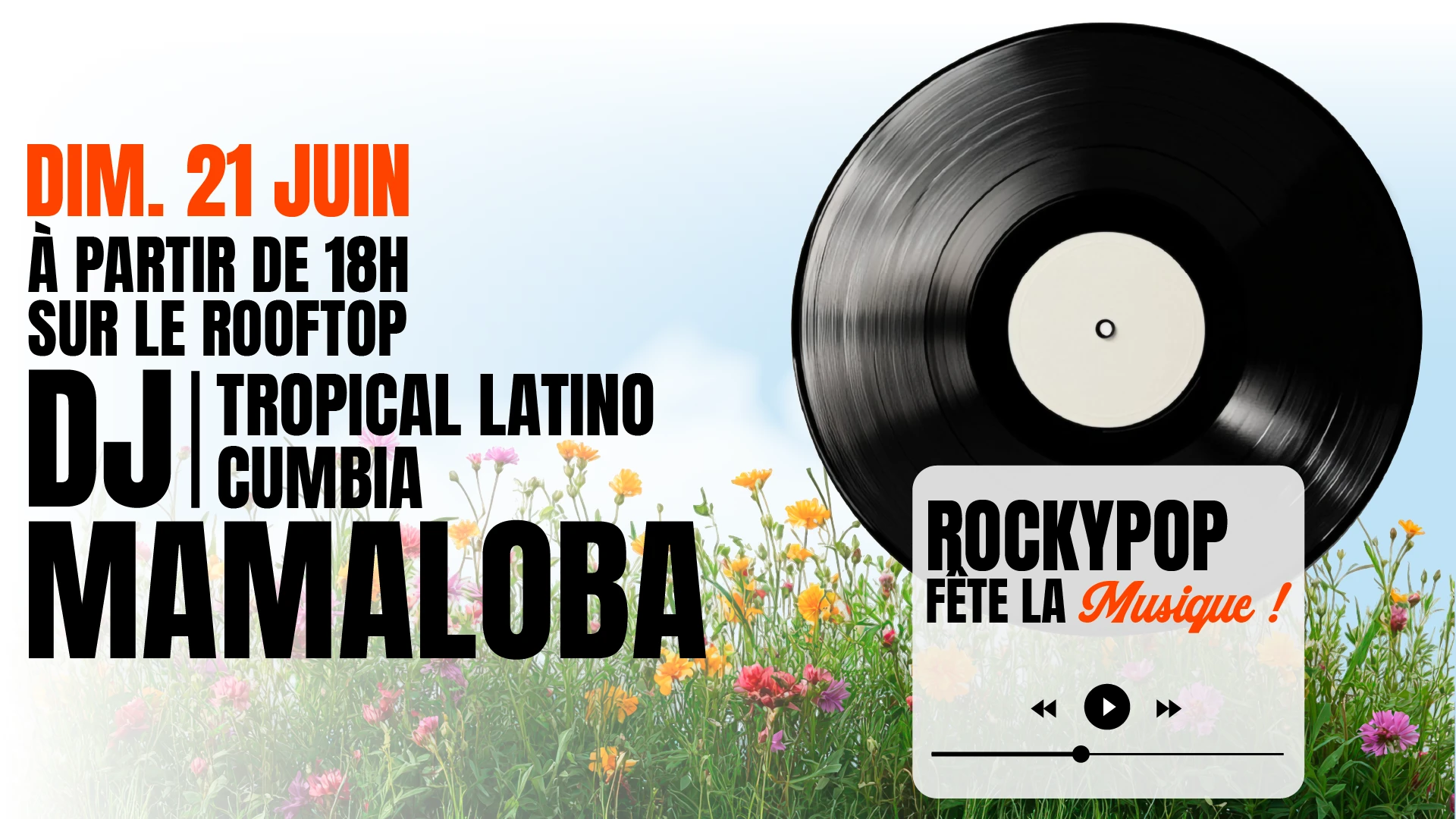 Fête De La Musique | Rockypop Marseille Cover