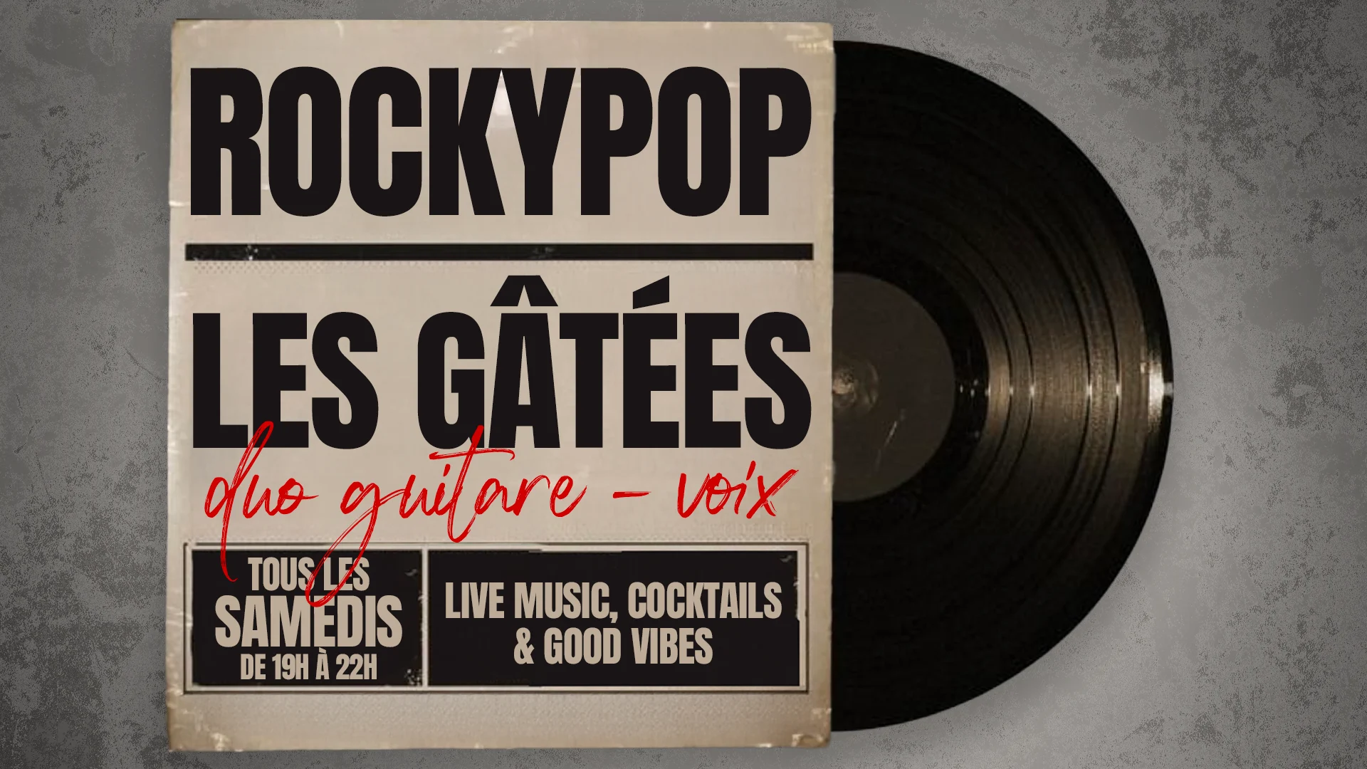 Duo Les Gatées | Rockypop Marseille Cover