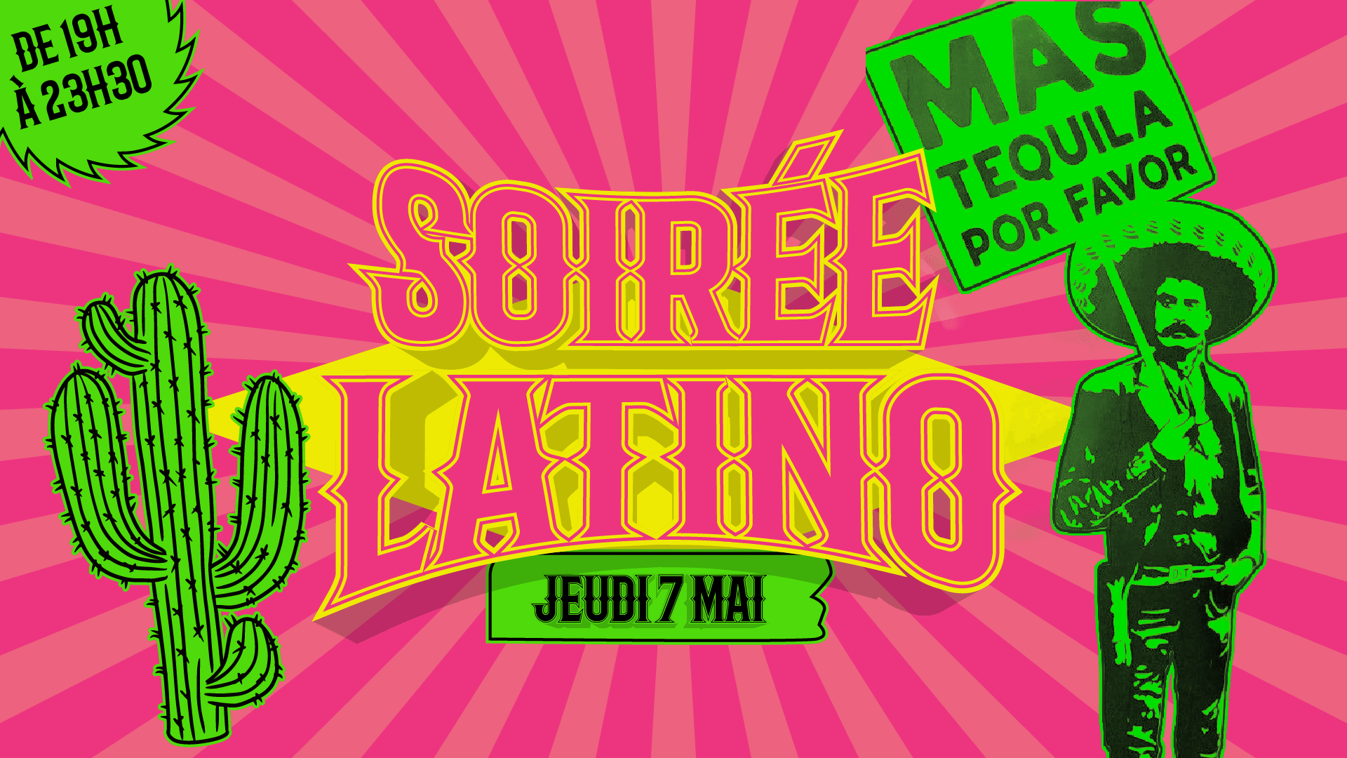 Soirée Latino | Rockypop Marseille Cover