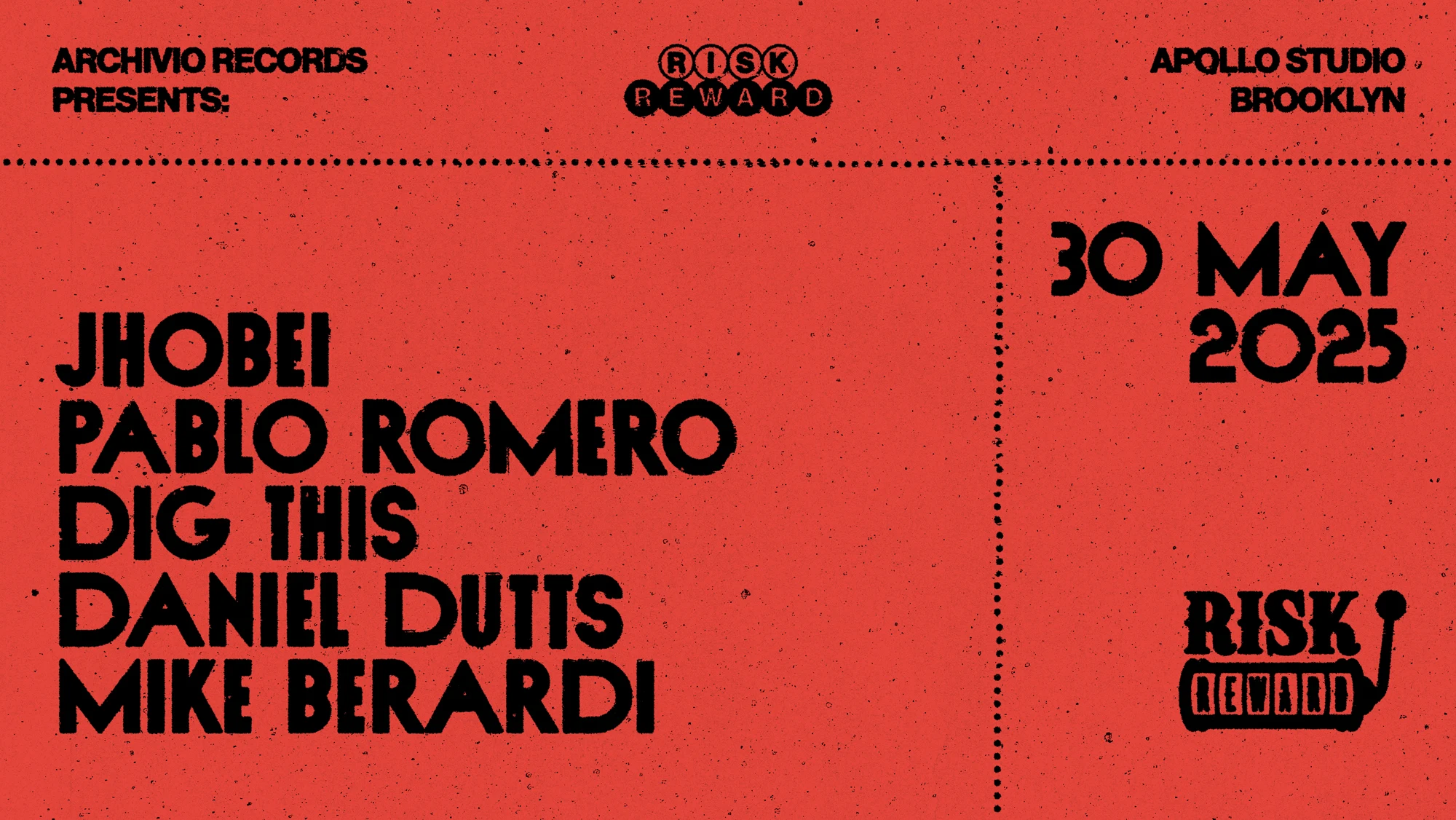 Archivio Presents: Risk/Reward With Jhobei & Dig This Cover
